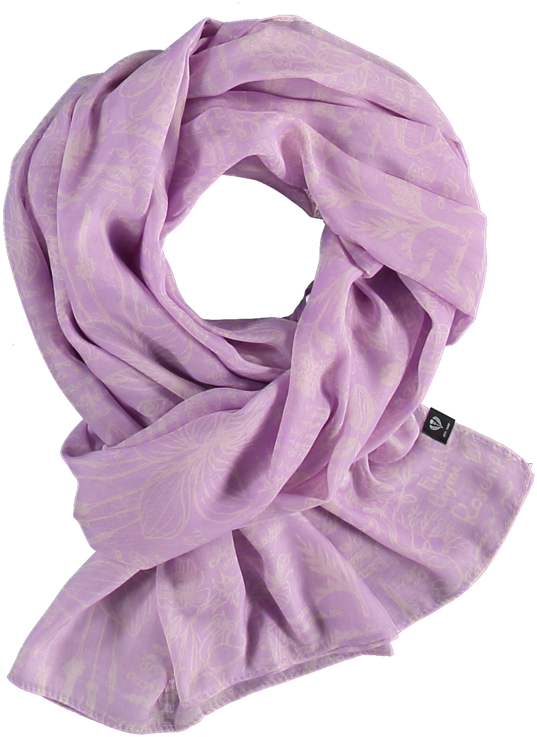 Stola Polyester Stola (Lavender)