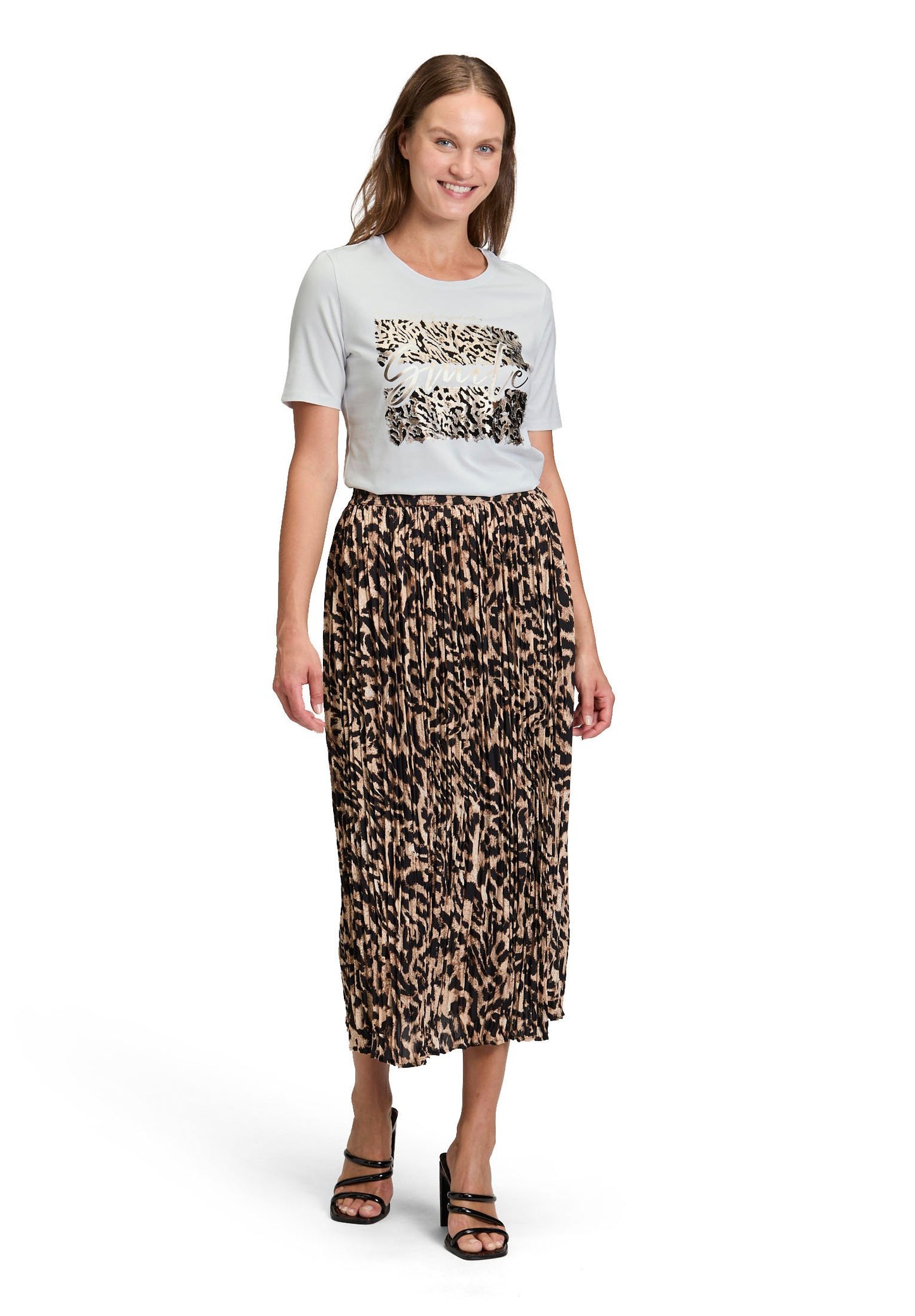 Basic Shirt (Patch White/bla)