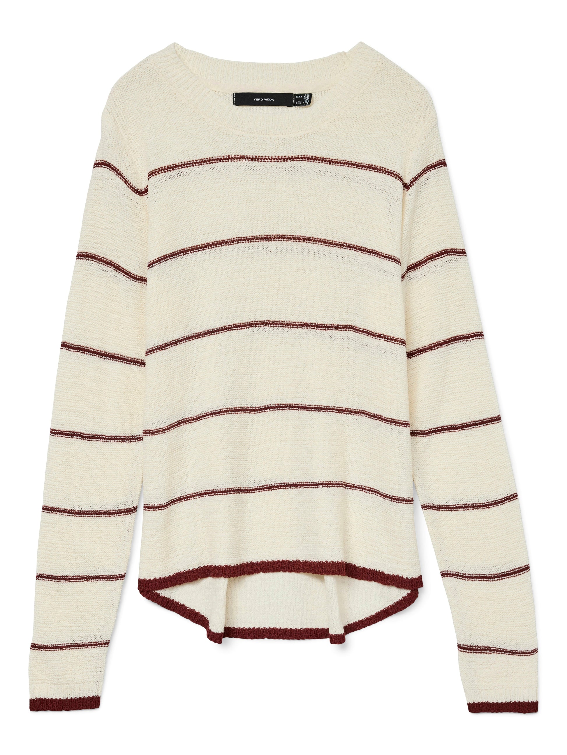 Vmnuevocharity Ls O-neck Pull Boo Ent (Birch/w. S)