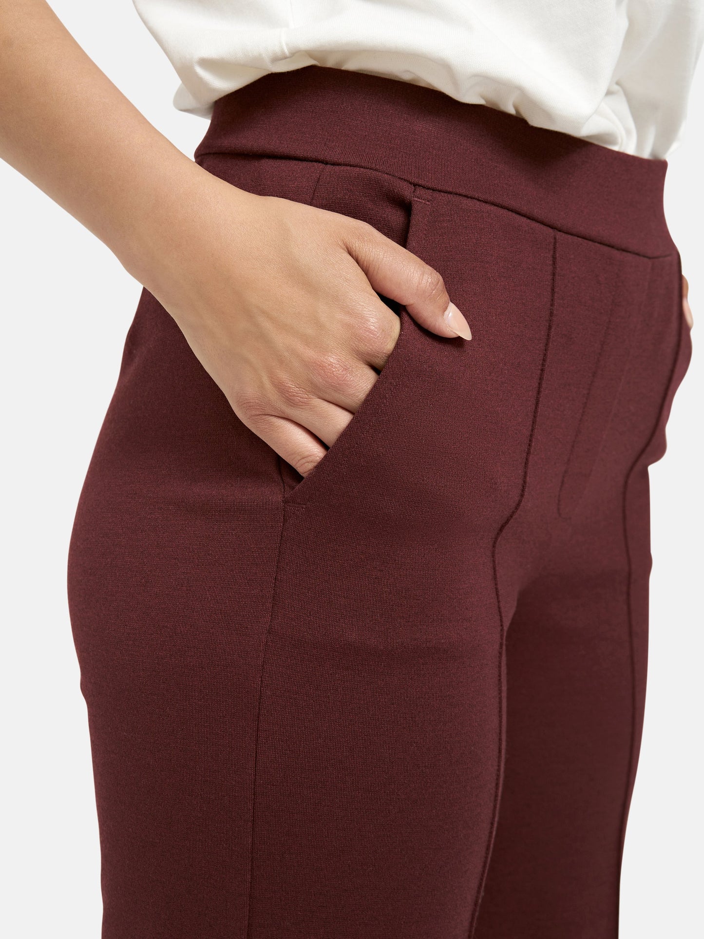 Interlock Pants (Bordeaux)