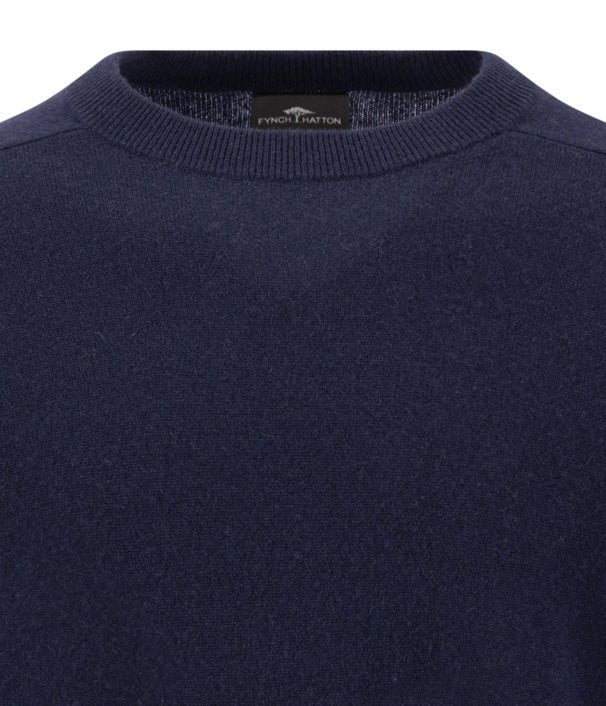 O-Neck, Cashmere (Navy)