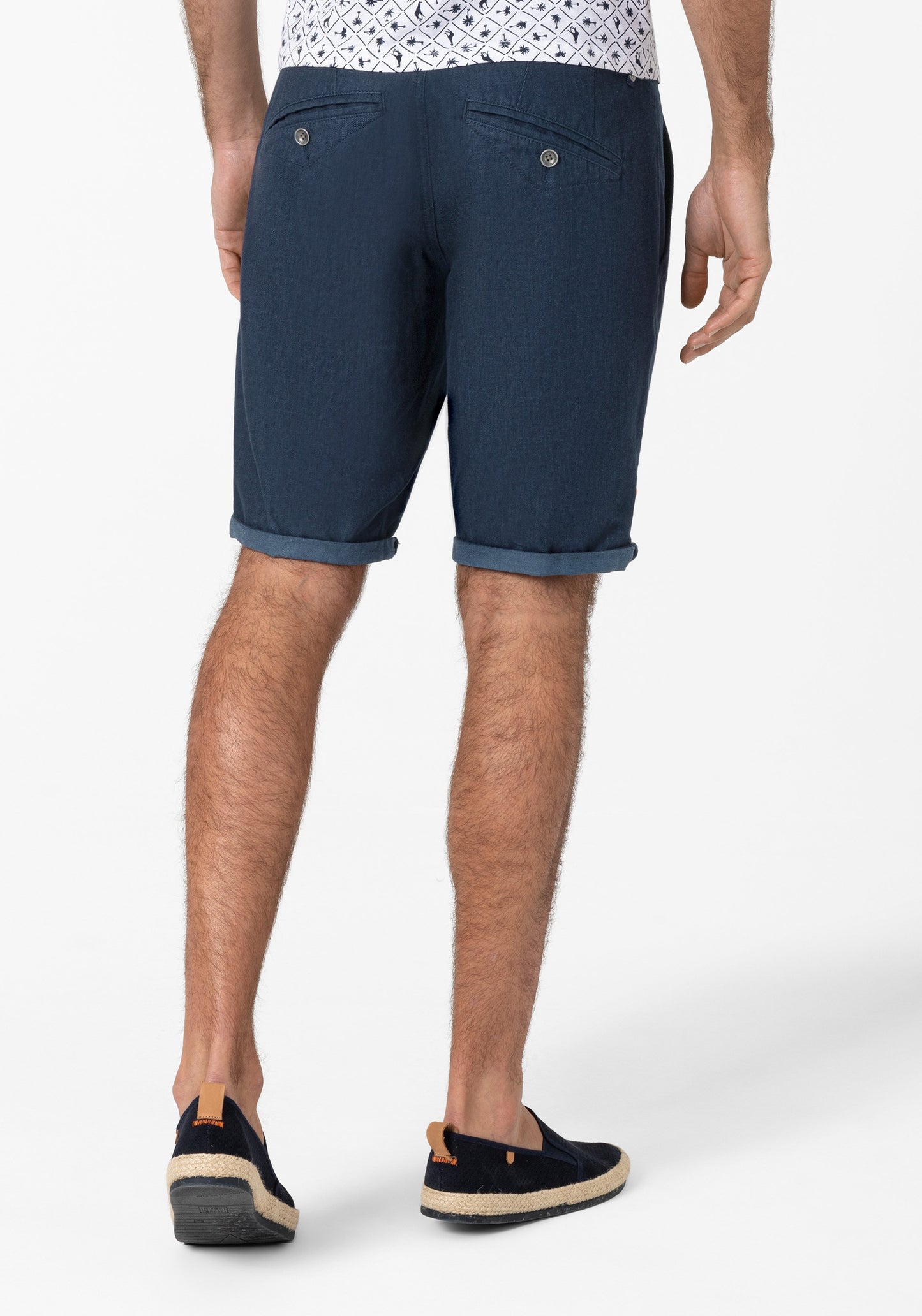 Slim JannoTZ Short (Dark Blue)
