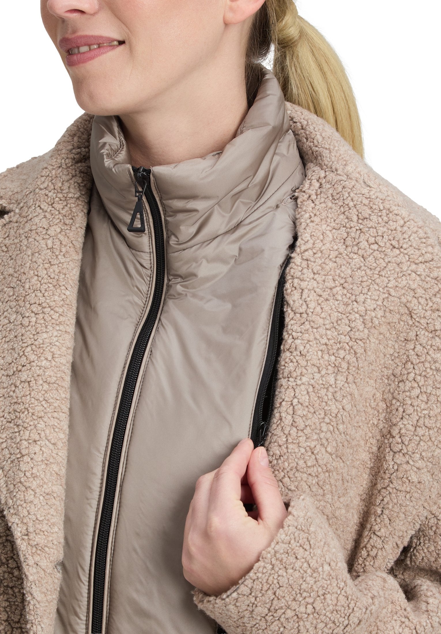 Wolljacke (Taupe Grey)