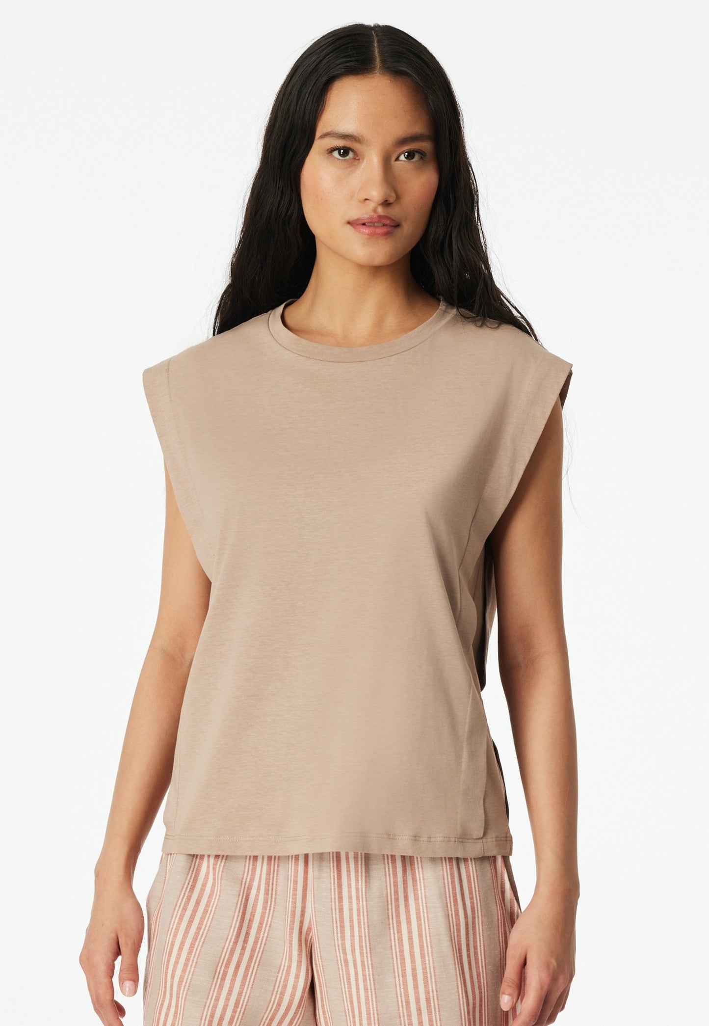 T-Shirt Rundhals (Mocha)