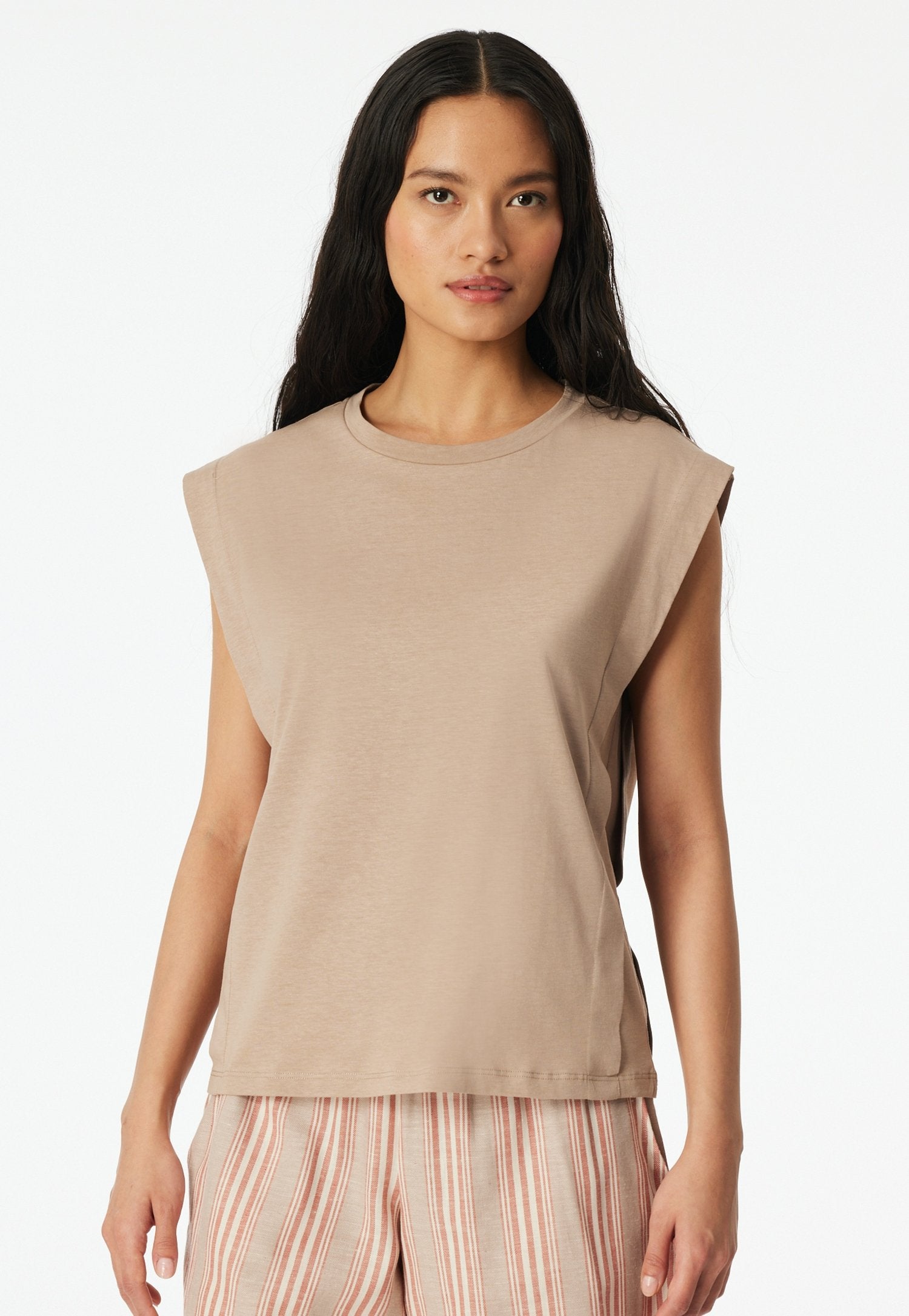 T-Shirt Rundhals (Mocha)