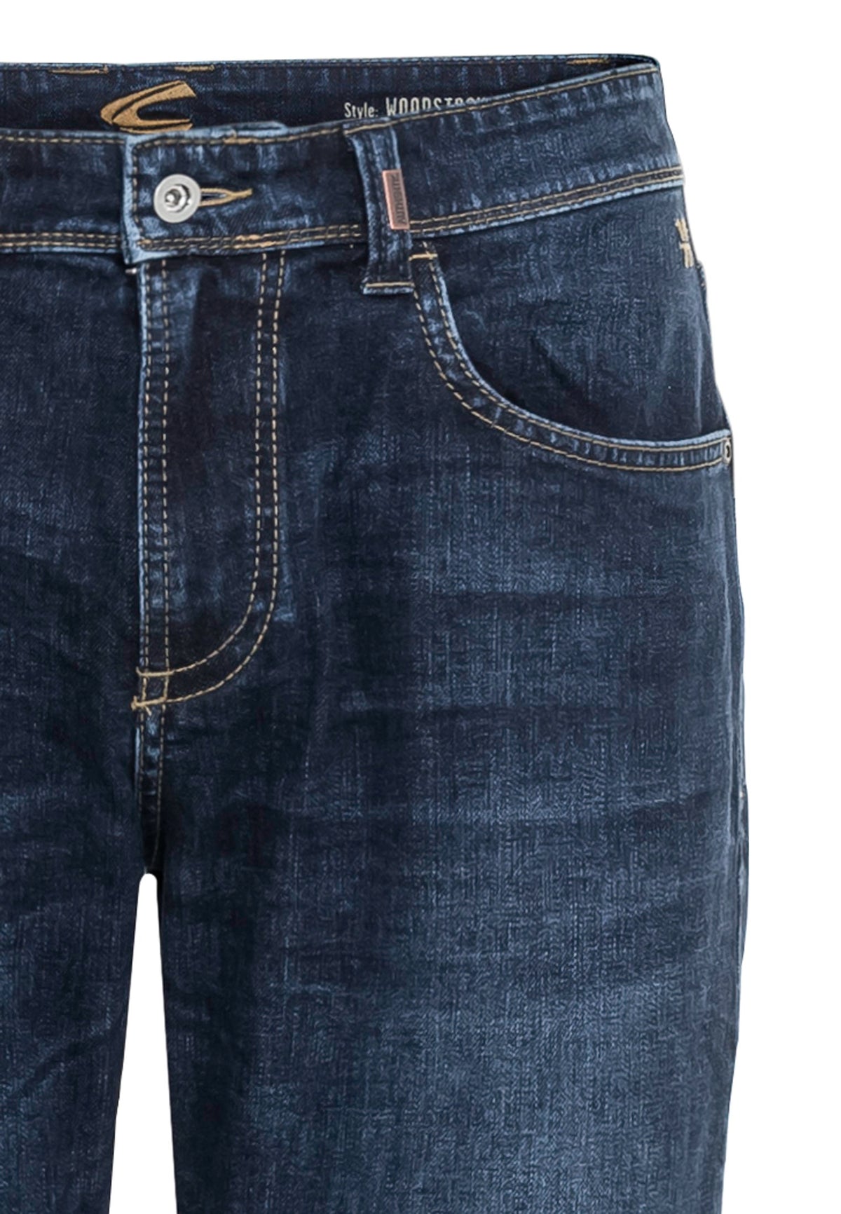 Relaxed Fit 5-Pocket Jeans aus Baumwolle (Indigo)