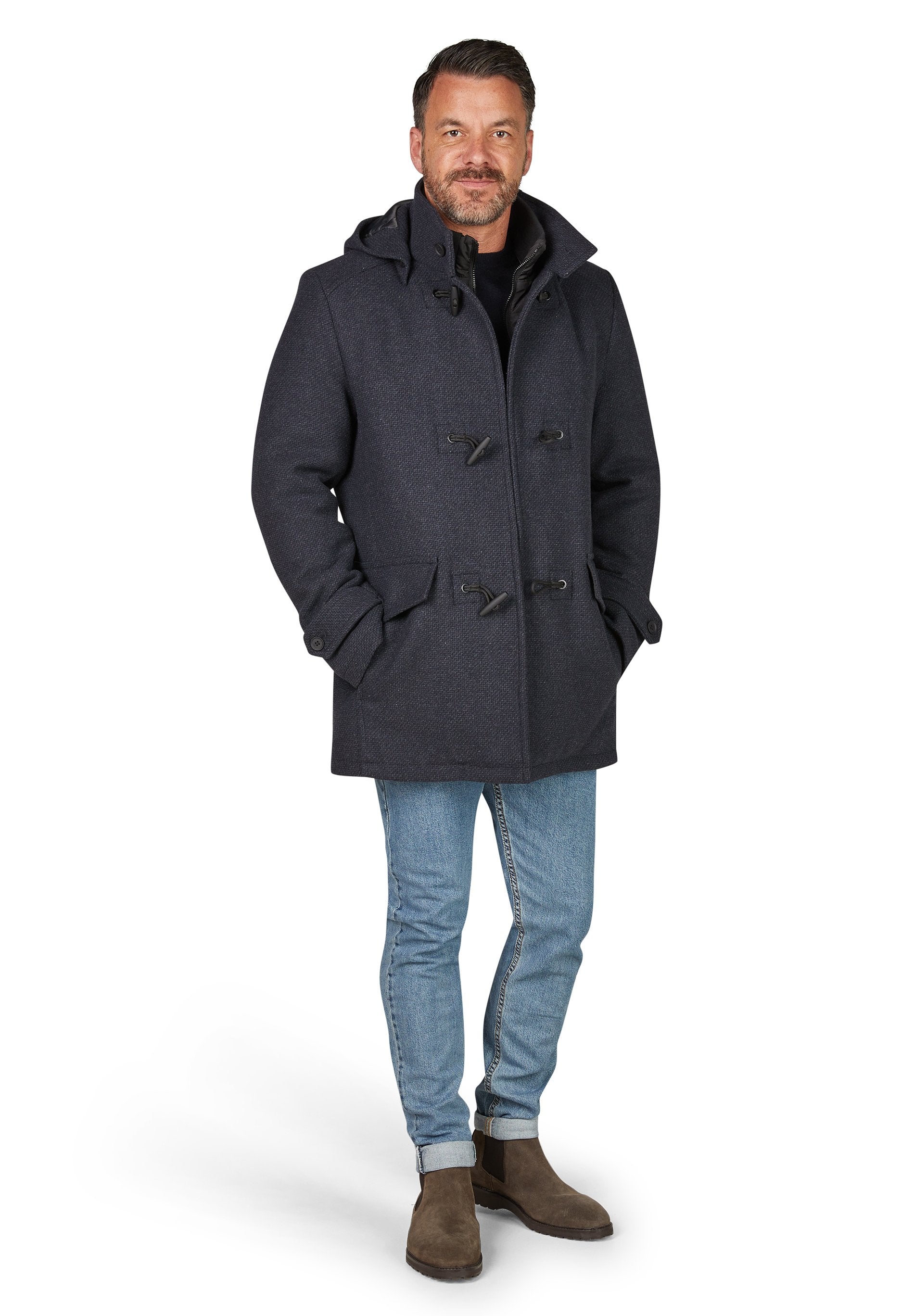 Duffle Coat (Navy)