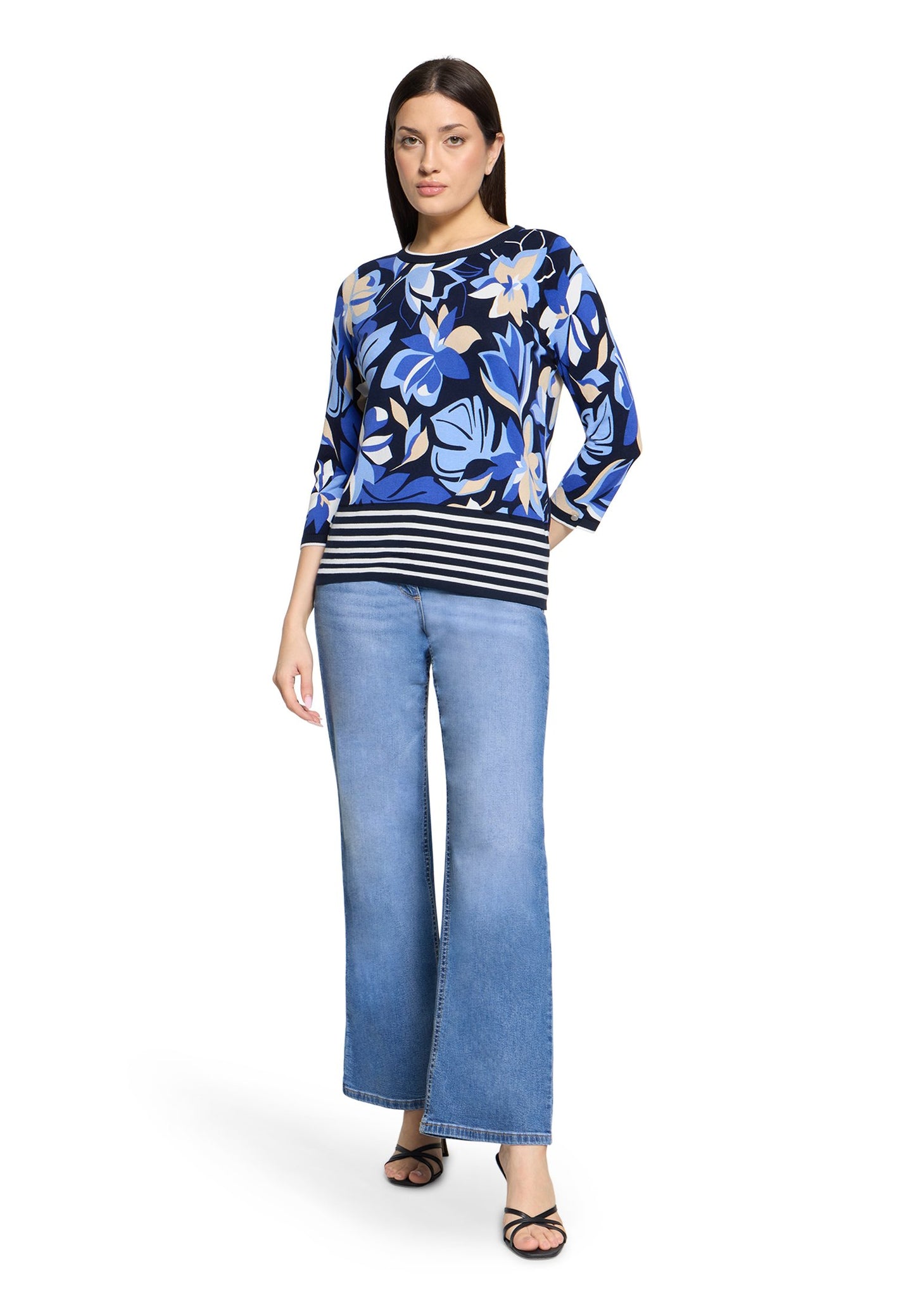 Feinstrickpullover (Dark Blue/blue)