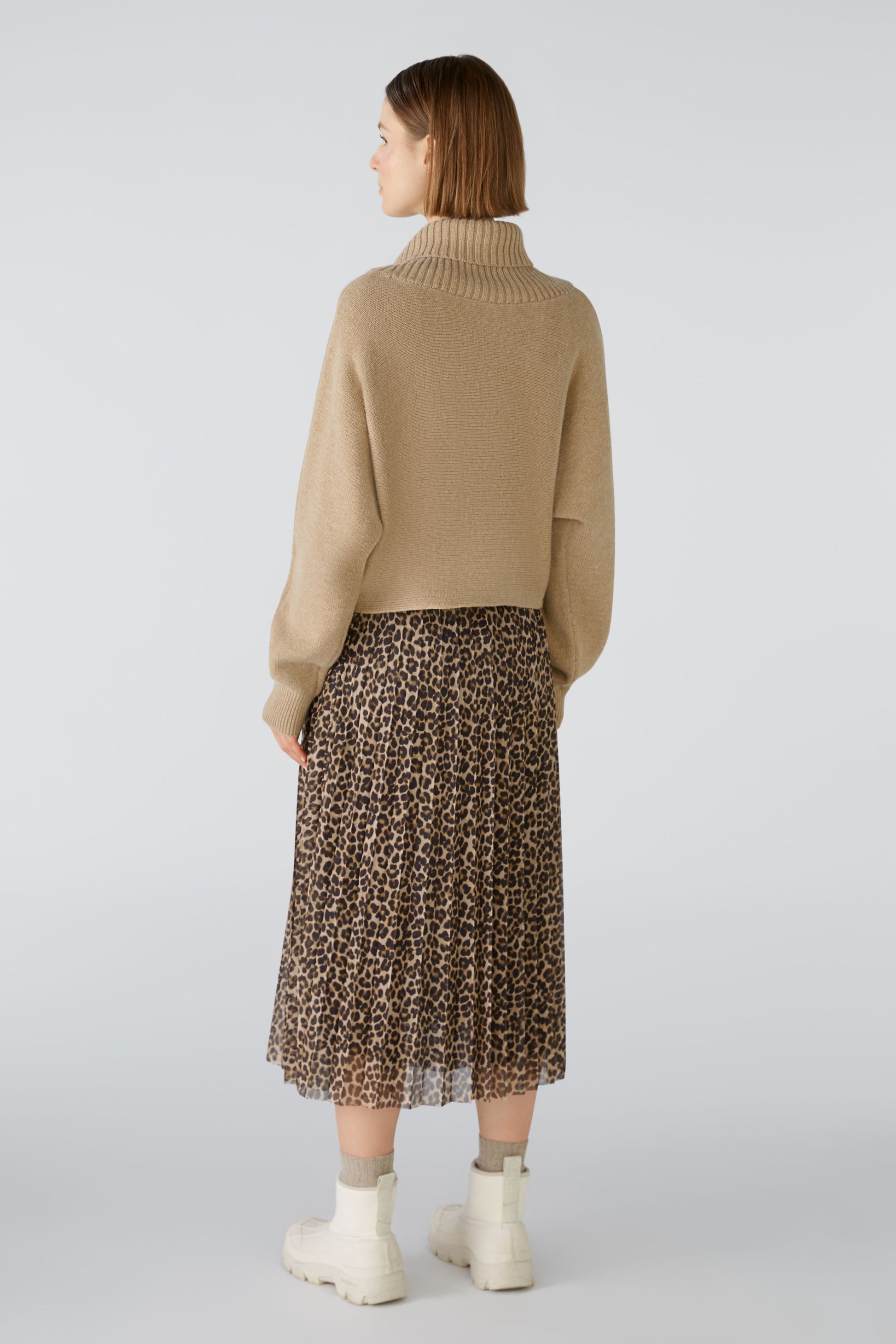 Pullover Wollmischung (Camel)