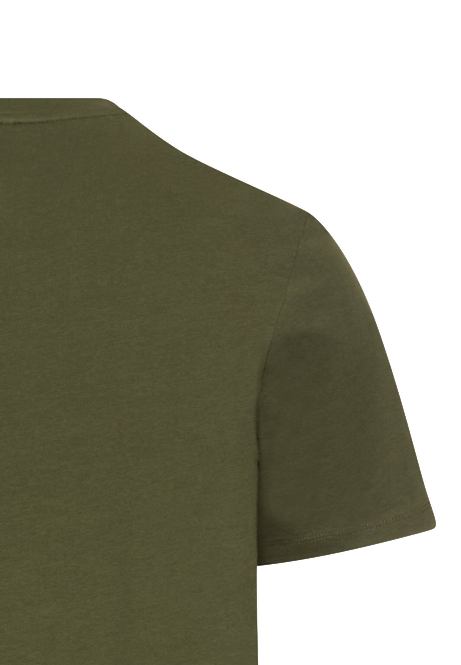 T-Shirt mit Print aus nachhaltigem Organic Cotton (Forest Green)