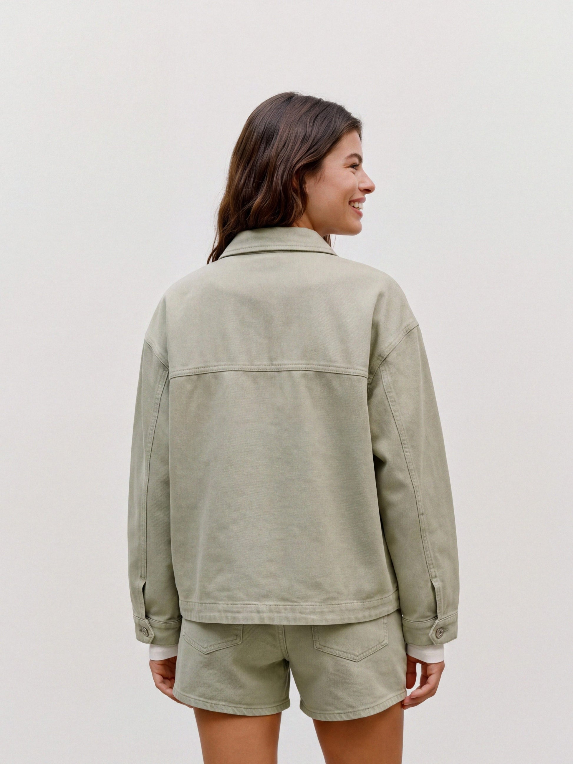 Vmjamie Ls Denim Shacket Mix Ga Noos (Laurel Wre)