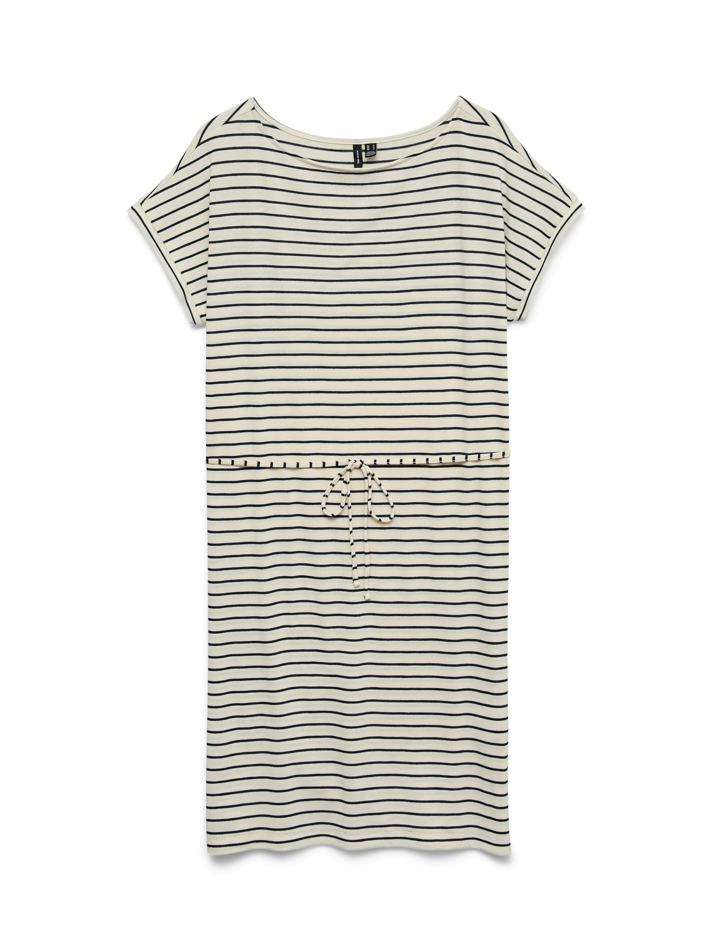 Vmholli Ss Boat-neck Short Dress Jrs (Birch/navy)