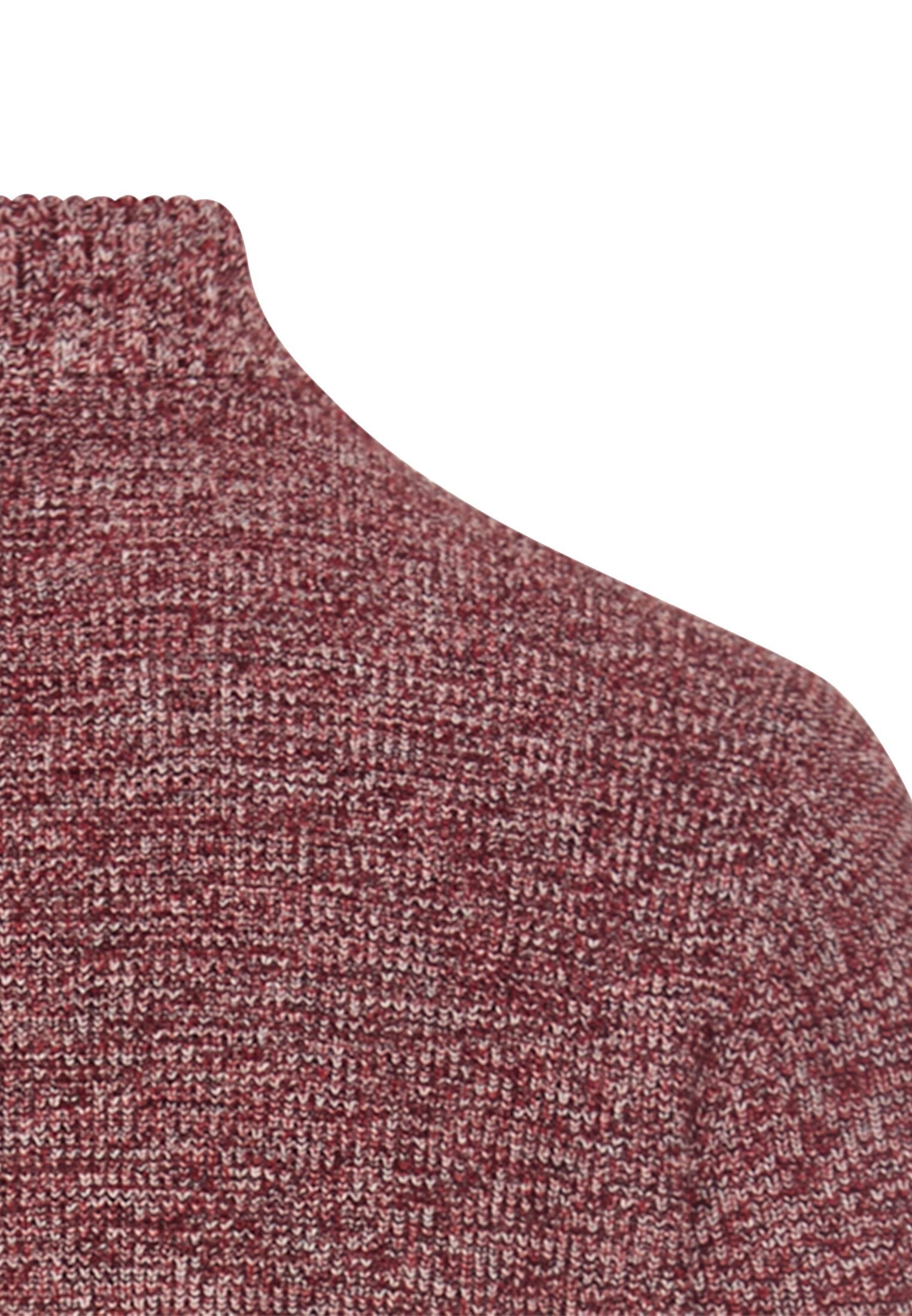 Strickjacke aus einem soften Baumwollmix (Amber Red)