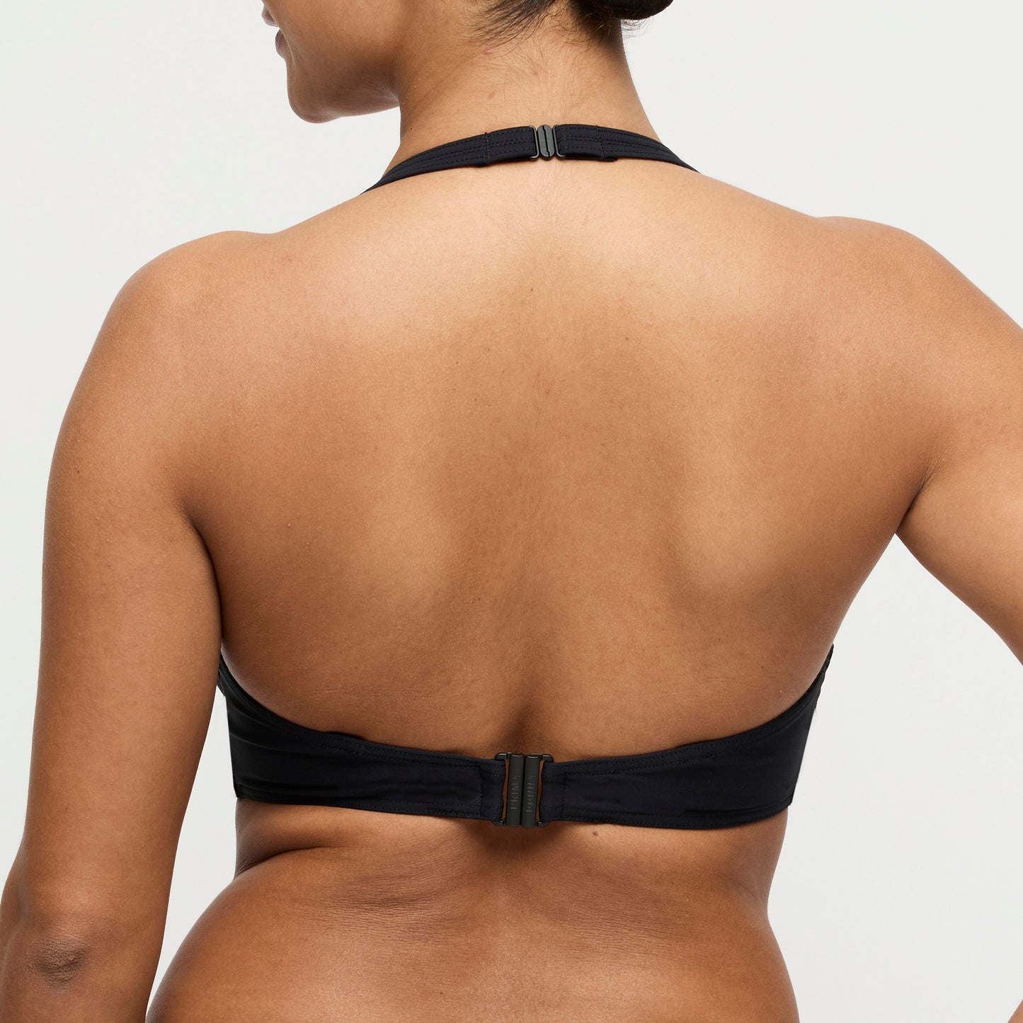 UVITA schwarz Unterlegtes Bikini-Top tief. (Zwa)