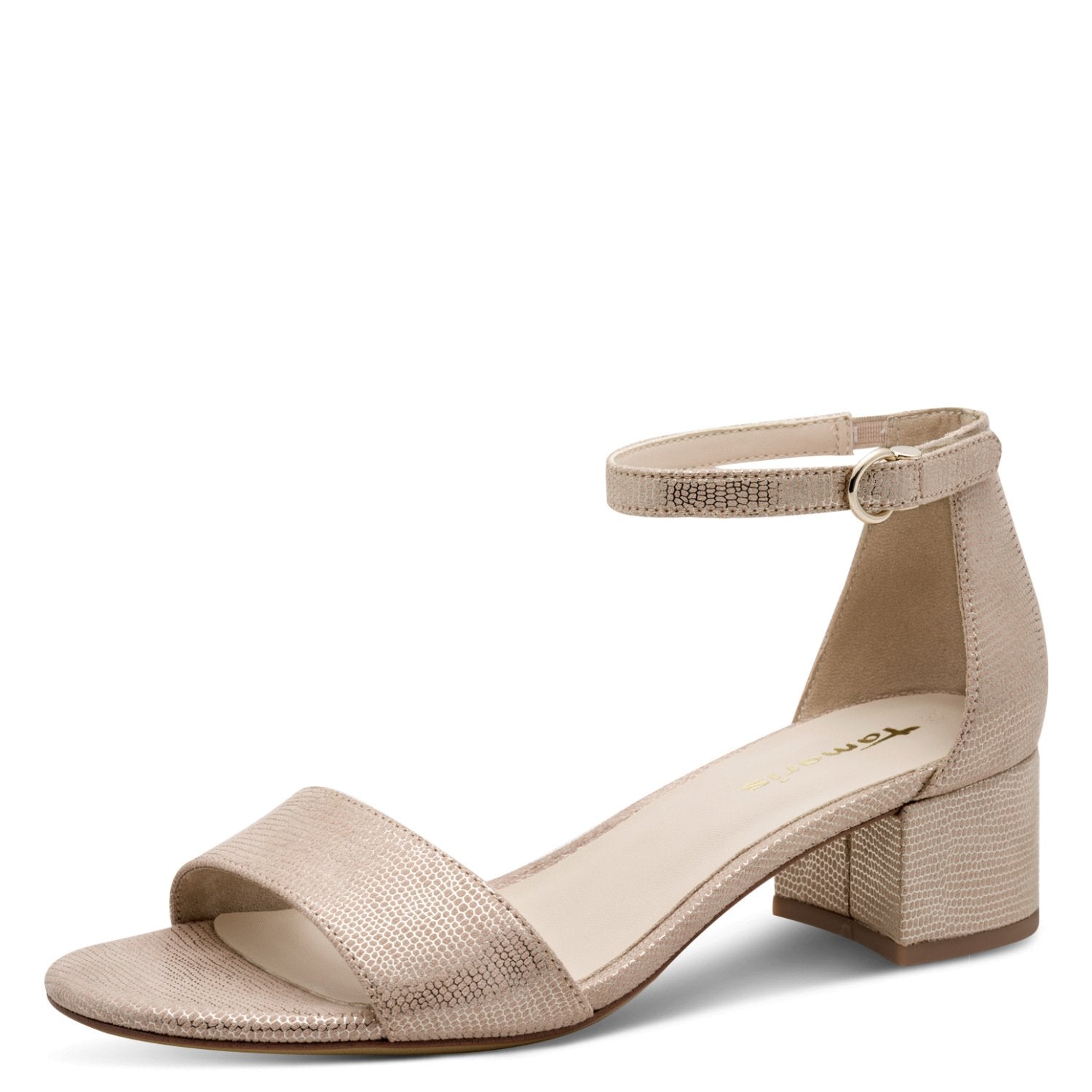 Sandalette (Light Gold Struc)
