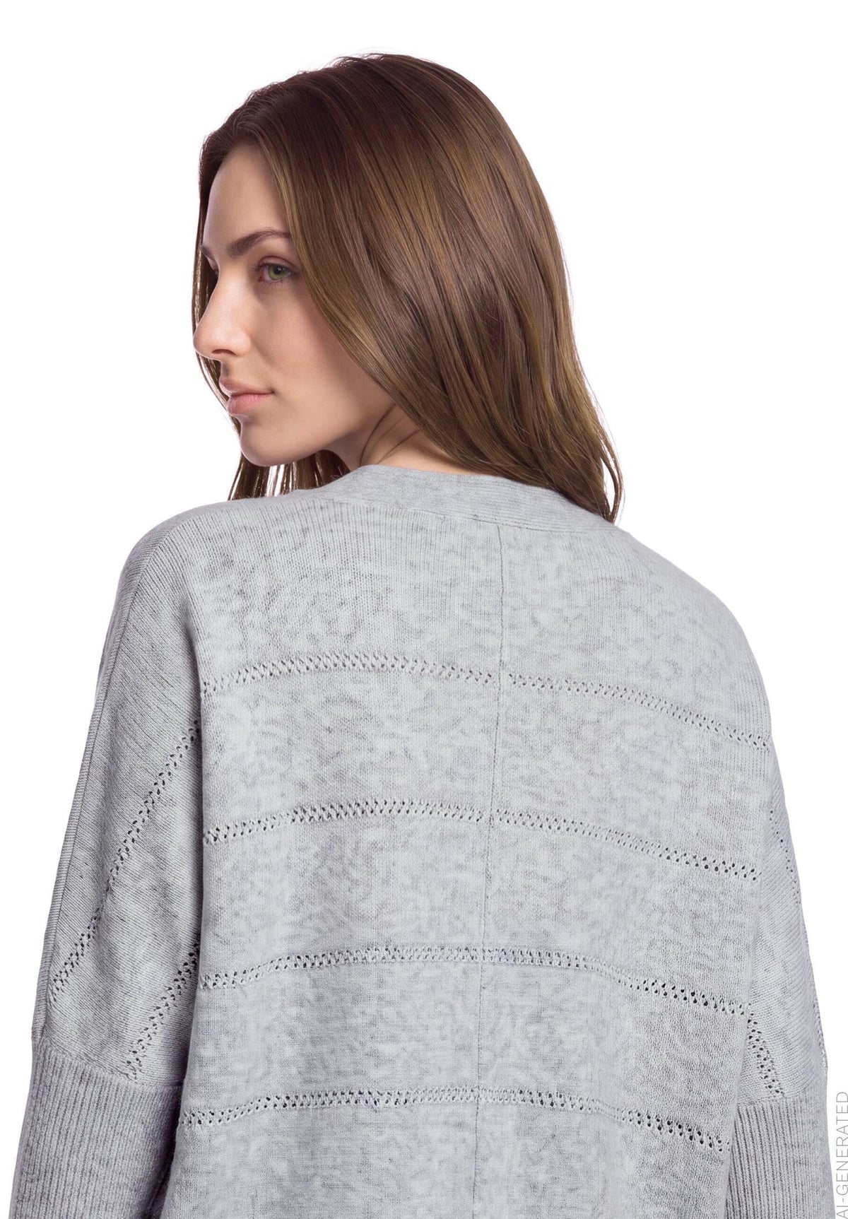 Feinstrickjacke (Light Silver Me)