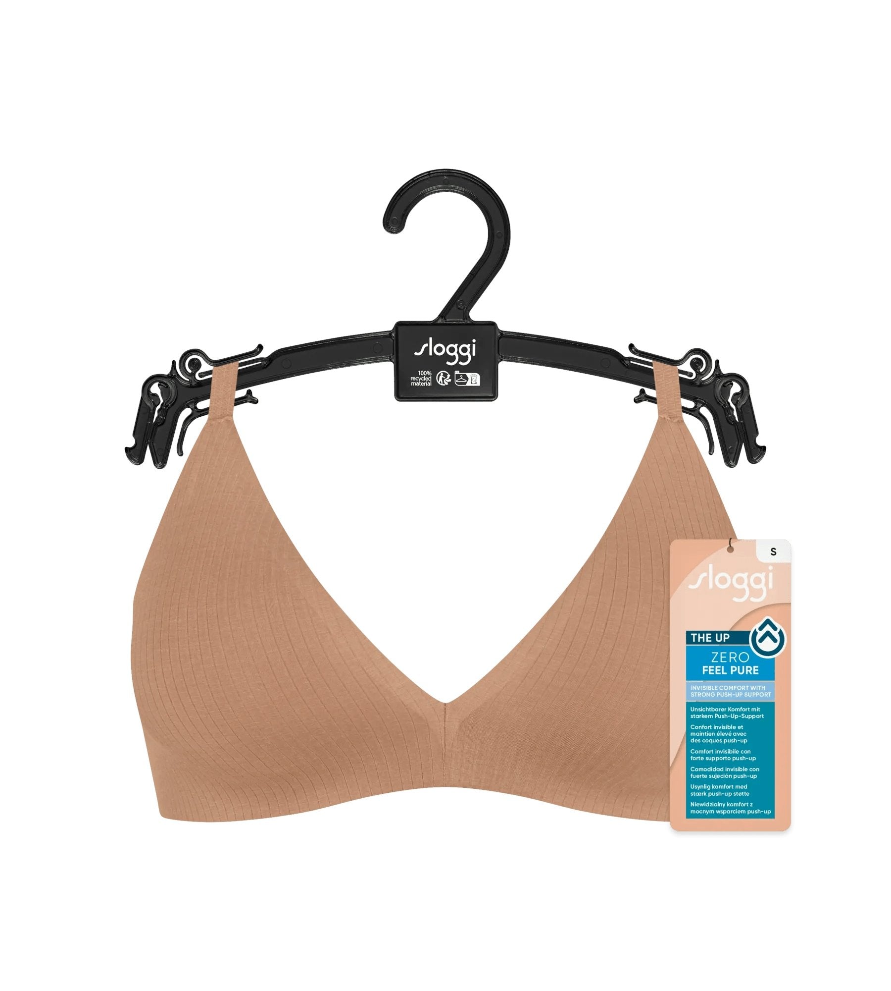 sloggi ZERO Feel Pure THE UP Push Up (00cm Nostalgic Brown)