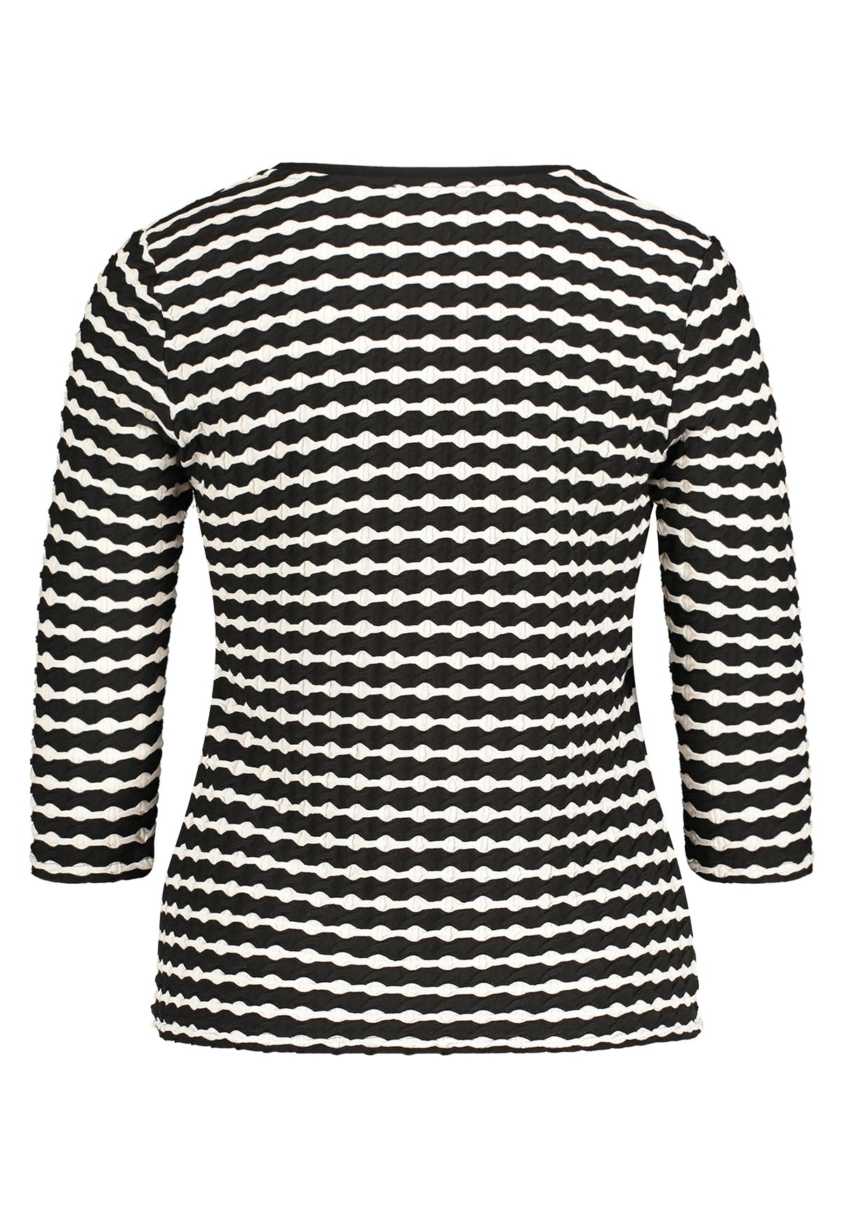 Basic Shirt (Black/cream)