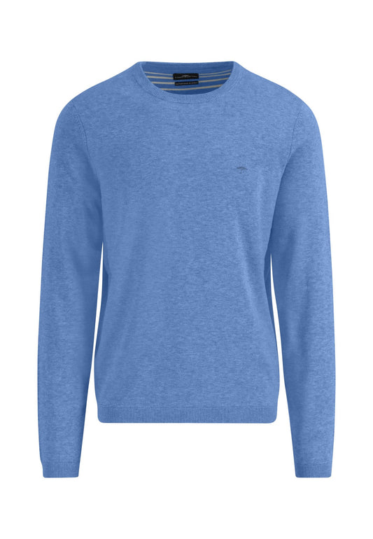O-Neck, Air Cotton (Crystal Blue)