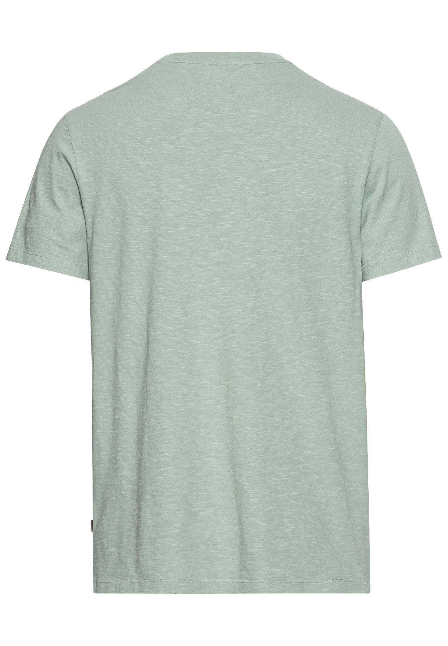 T-Shirt mit Print aus nachhaltigem Organic Cotton (Aqua Green)