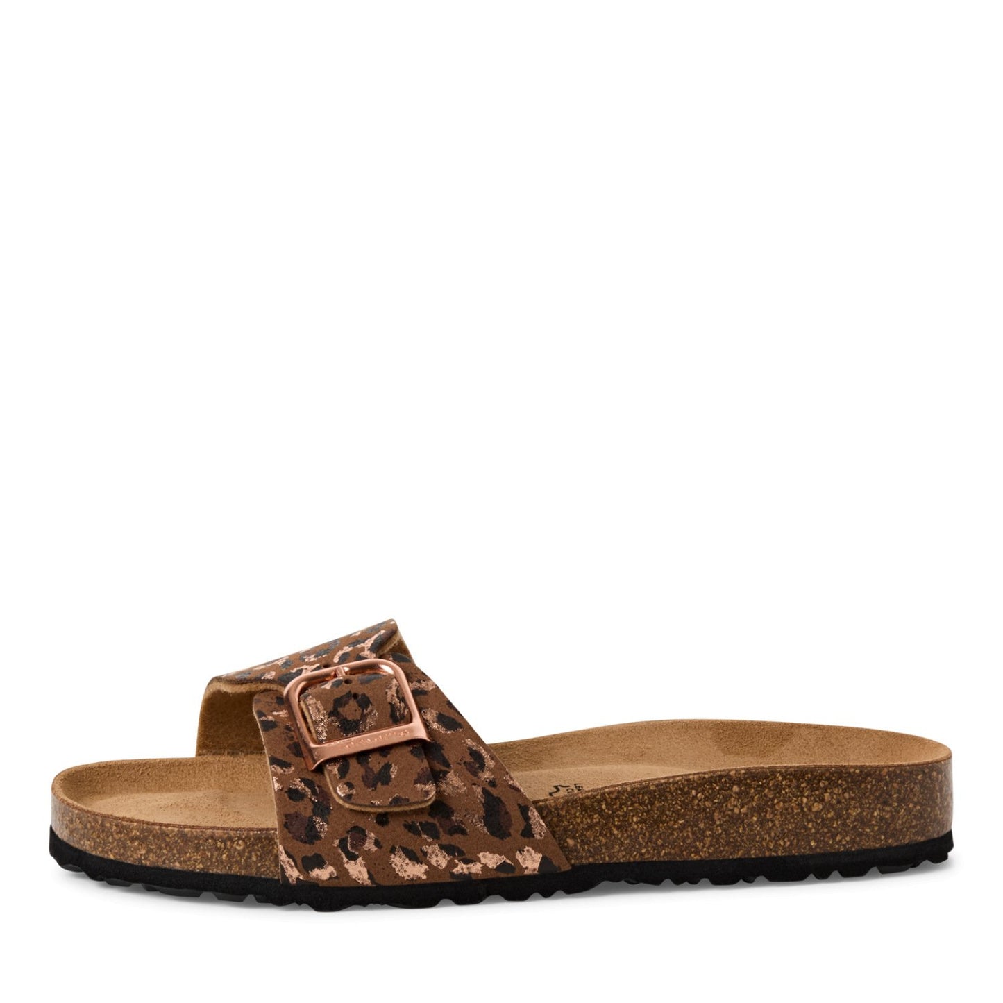 Pantolette (Cognac/leopard)