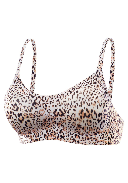 NUANCE Bralette bra (Leo Print)