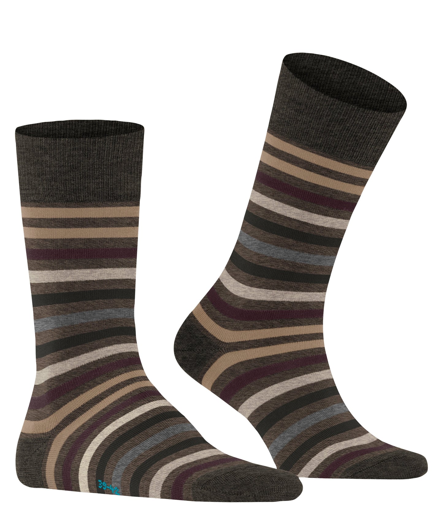 FALKE Tinted Stripe Herren Socken (Beech)