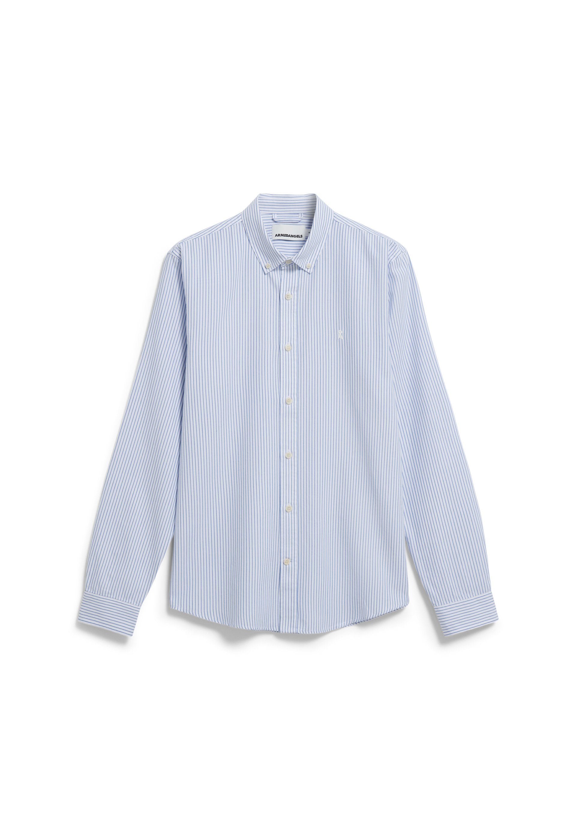Quaasa Stripe Longsleeve Shirt (White-dark Morn)