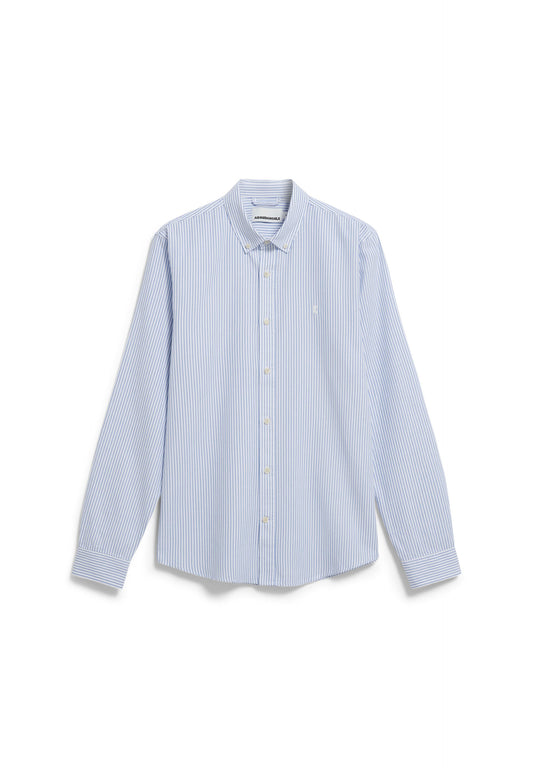 Quaasa Stripe Longsleeve Shirt (White-dark Morn)