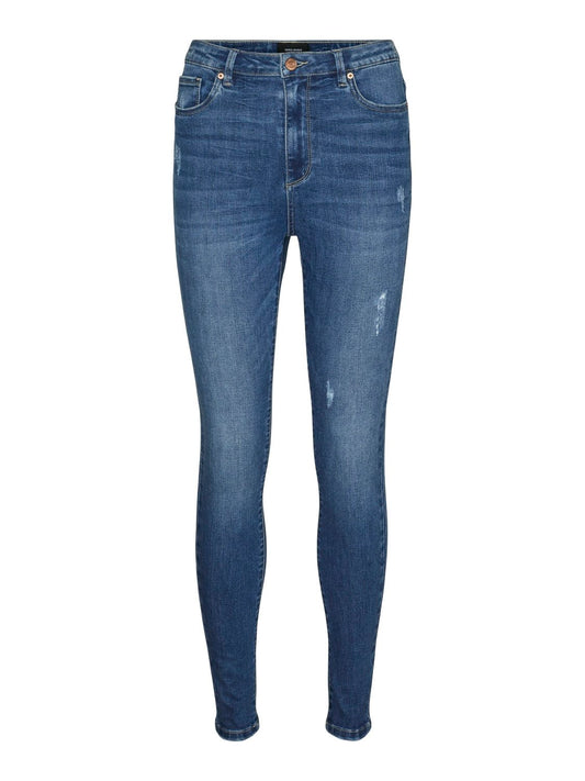 Vmsophia Hr Skinny Jeans Gu3288 Ga Noos (Medium Blue D)