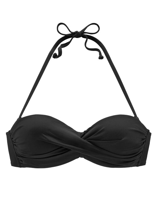 LASCANA Bügel-Bandeau-Top (Black)