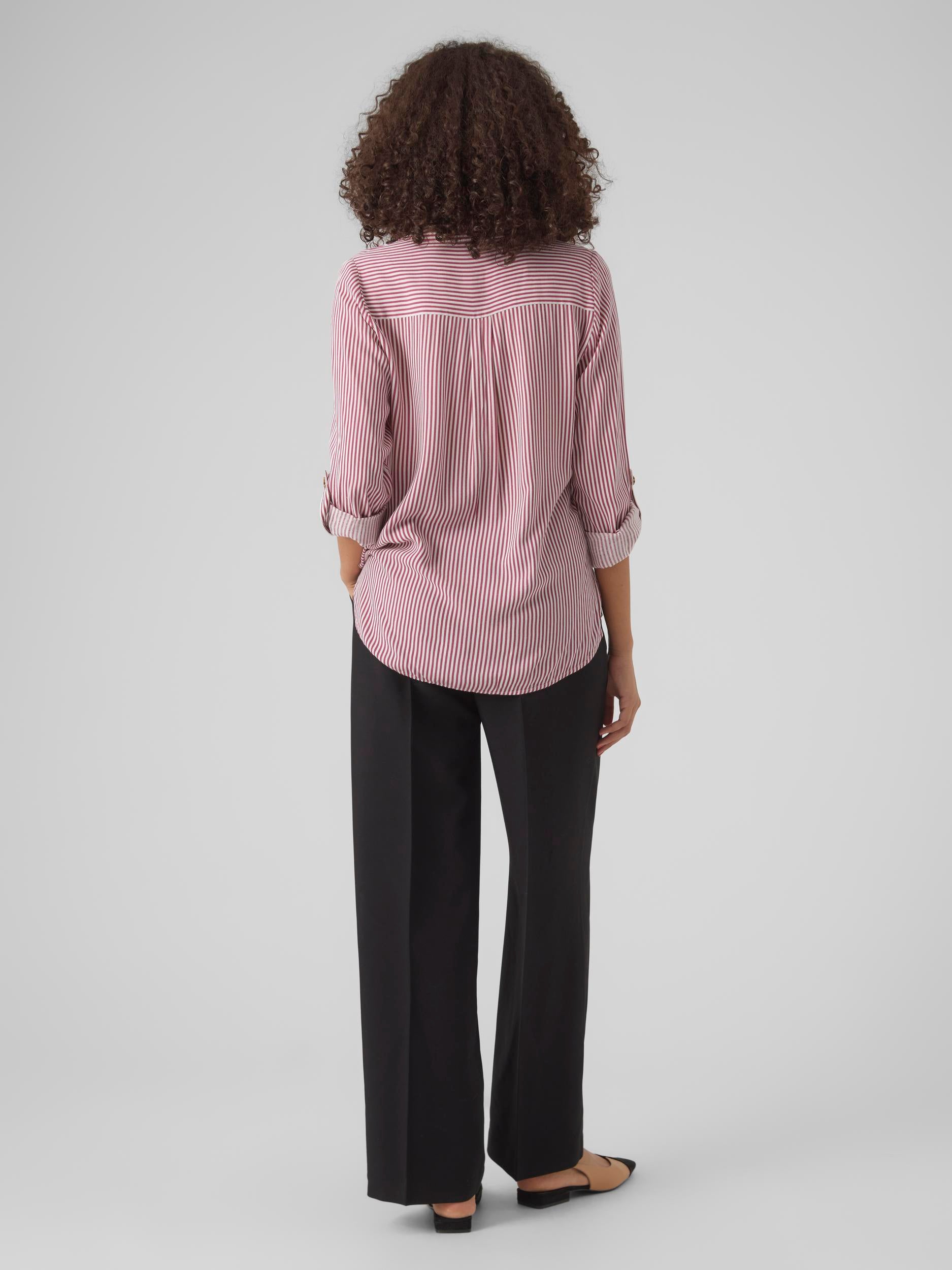 Vmbumpy L/s Shirt New Wvn Ga Noos (Snow White)