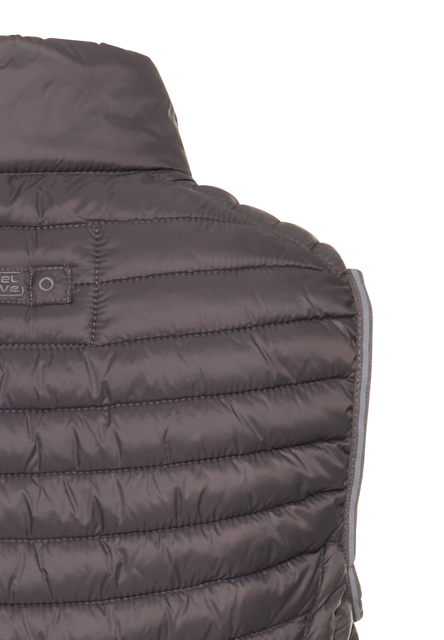 Steppweste mit reflektierenden Details (Slate)