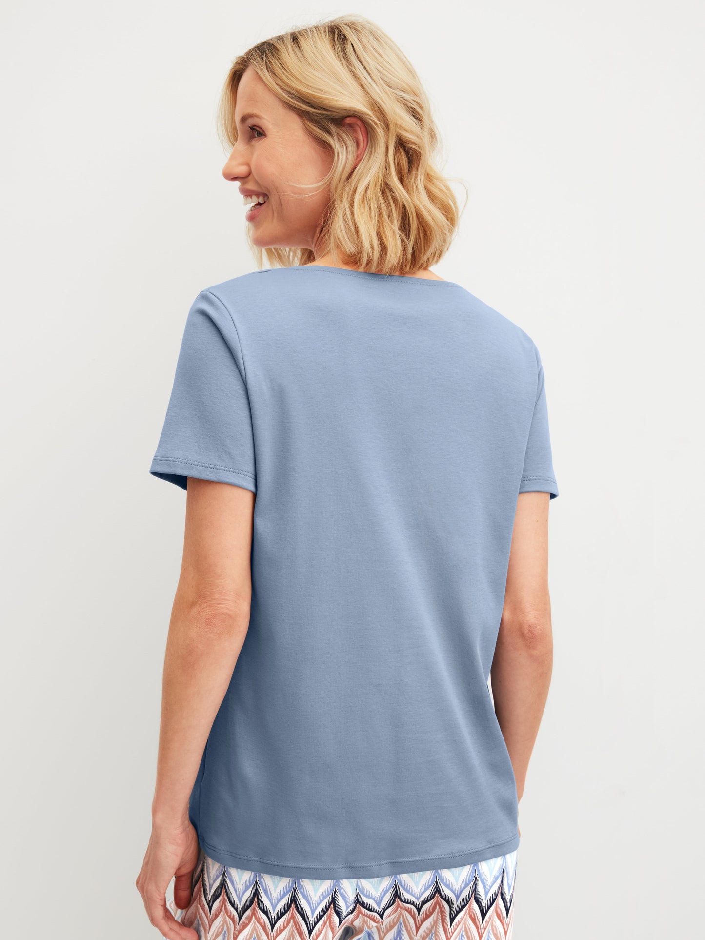 WOMEN Shirt short-sleeve (Aura Blue)