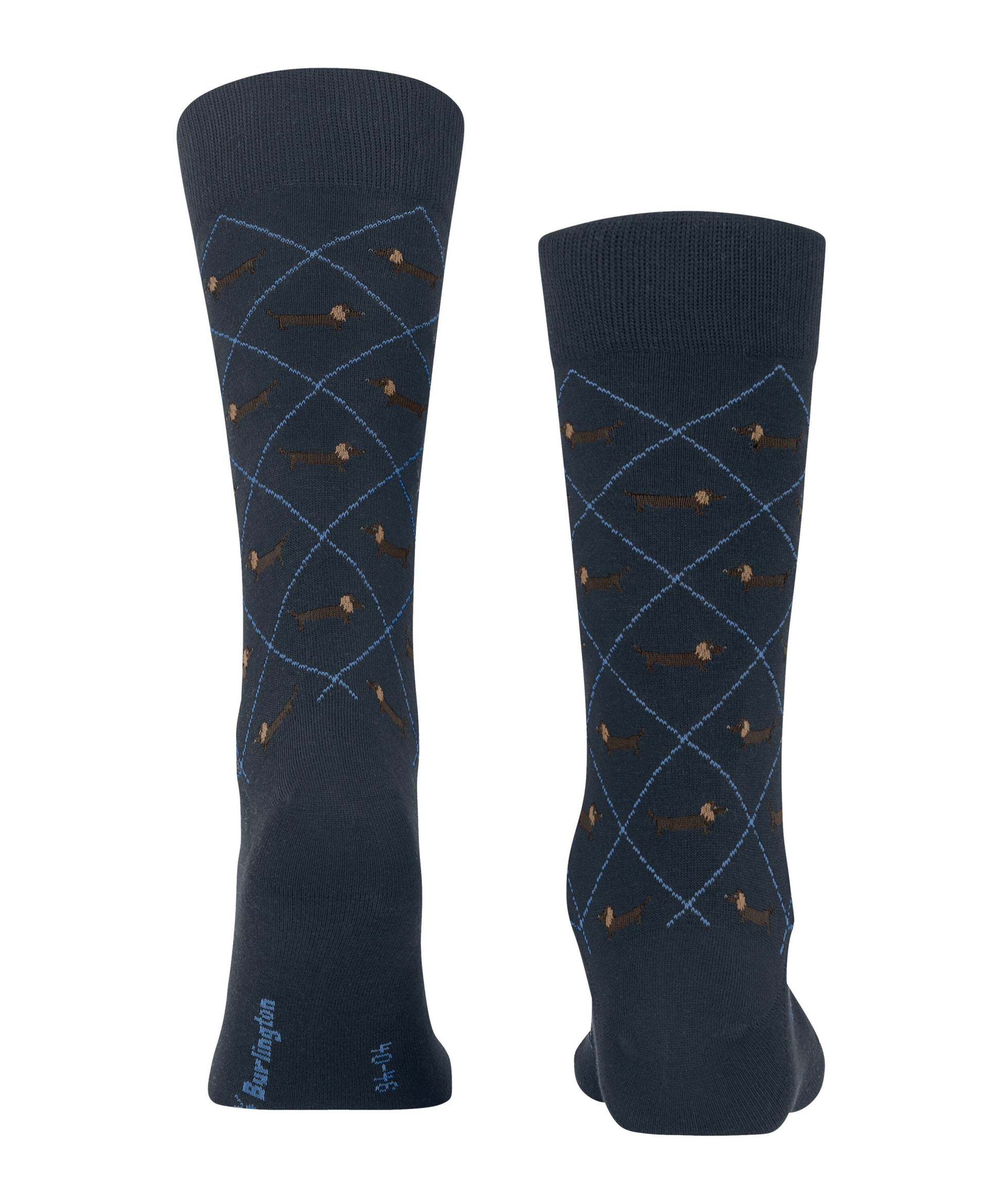 Burlington Dachshund Herren (Marine)