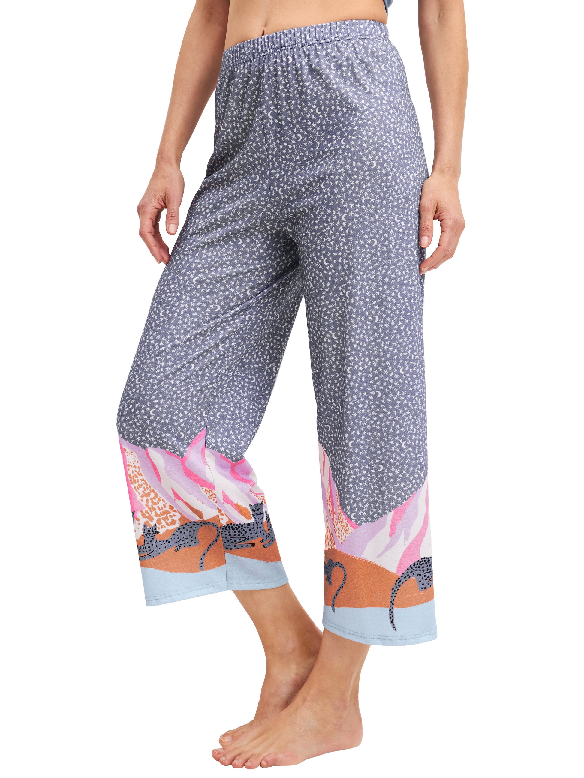DAMEN Hose 7/8 (Folkstone Grey)