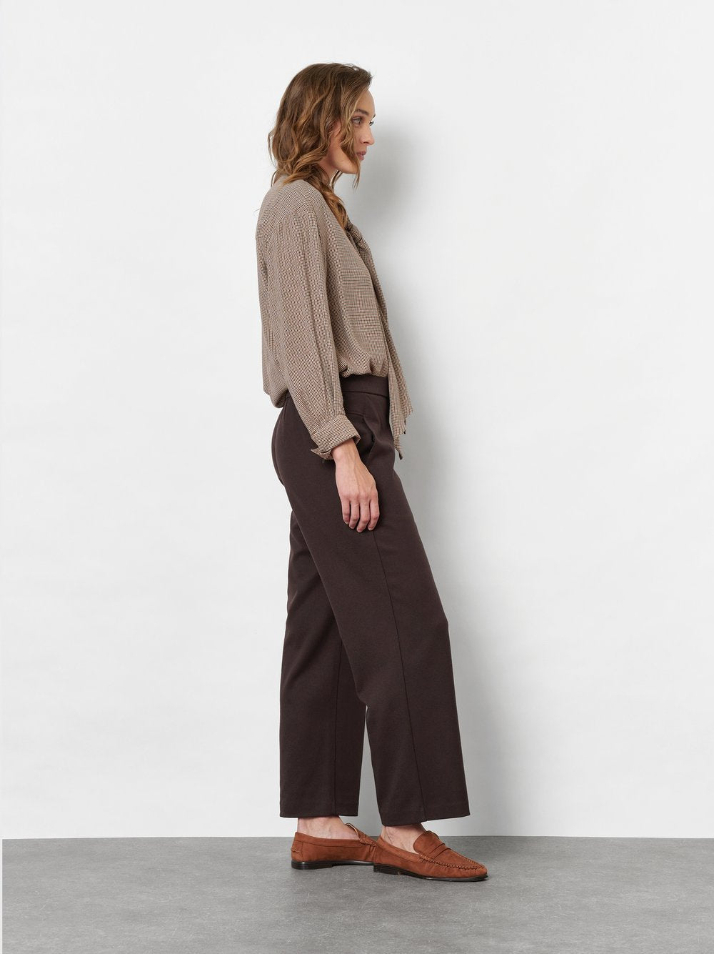 Sue Wide Chic 7/8 (Espresso)