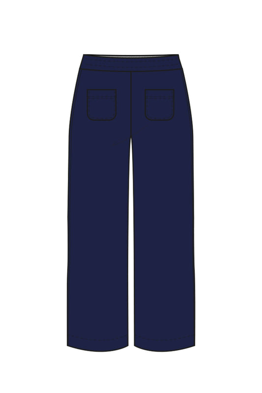 Woven Culotte (Marine)