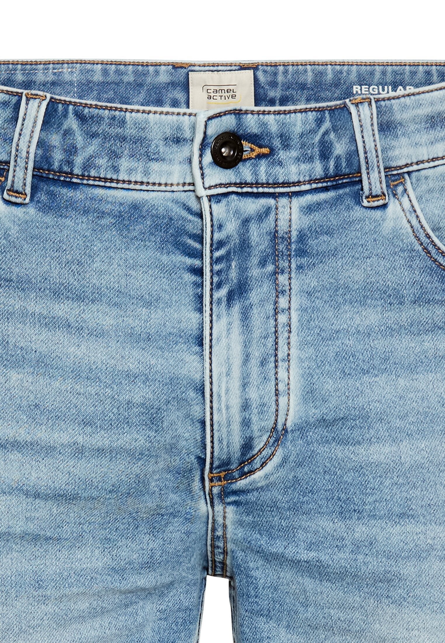 fleXXXactive® Jeansshorts im Regular Fit (Bleach Blue)