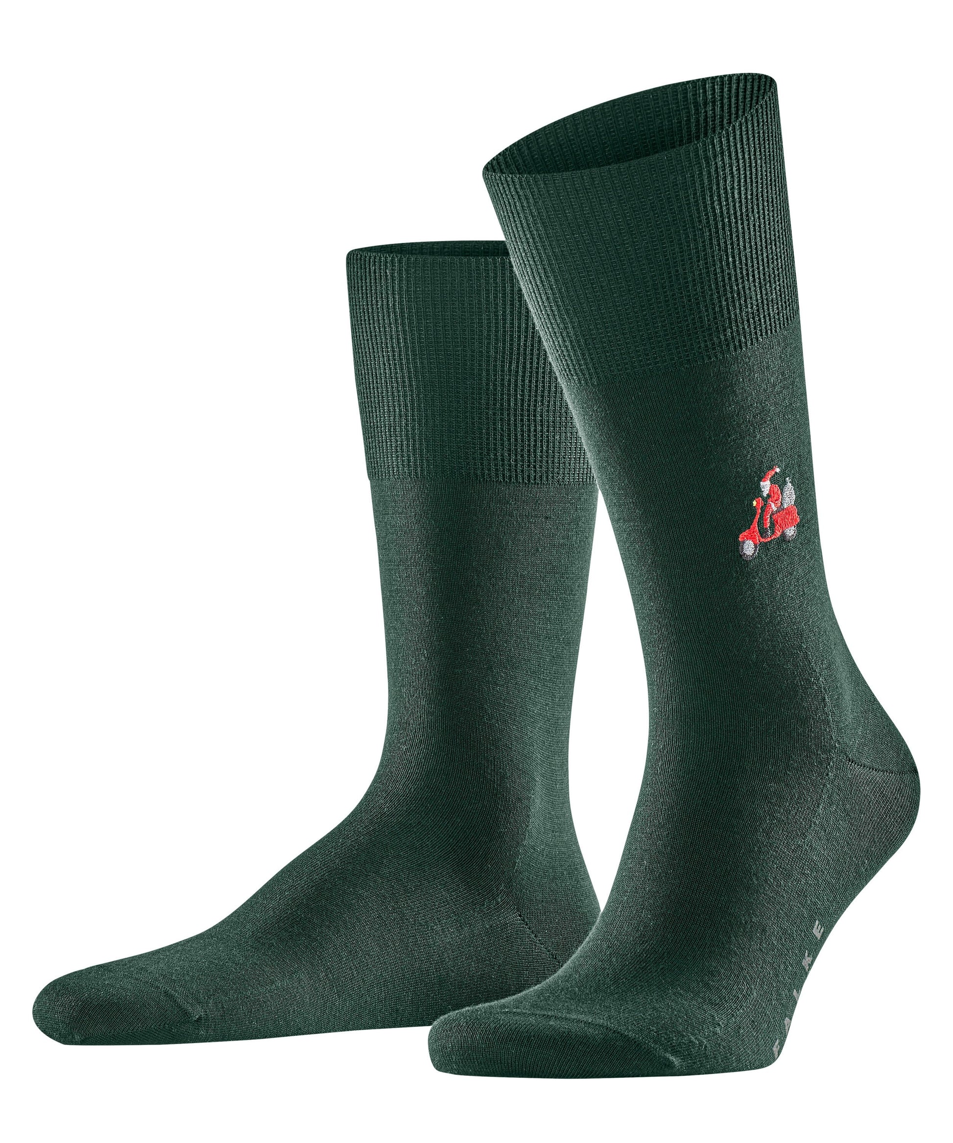 FALKE Airport Driving Santa Herren Socken (Space Blue)