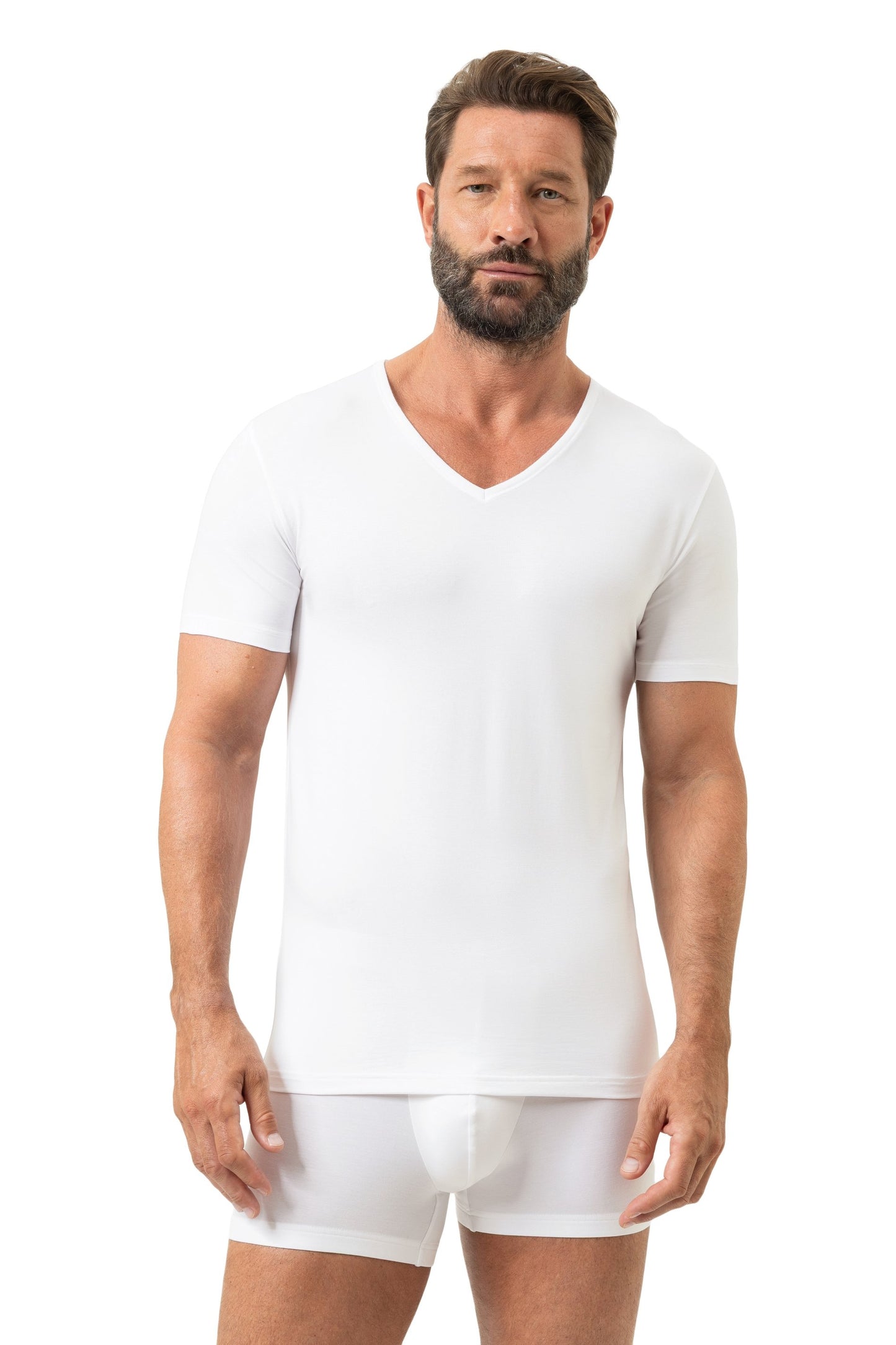 V-Neck (Weiss)