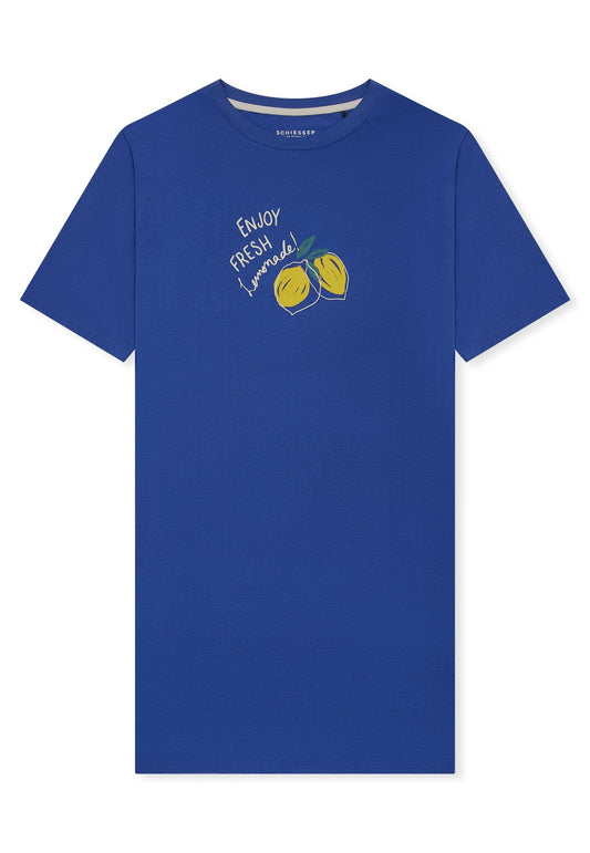 Nachthemd kurzarm, 90 cm (Royal)