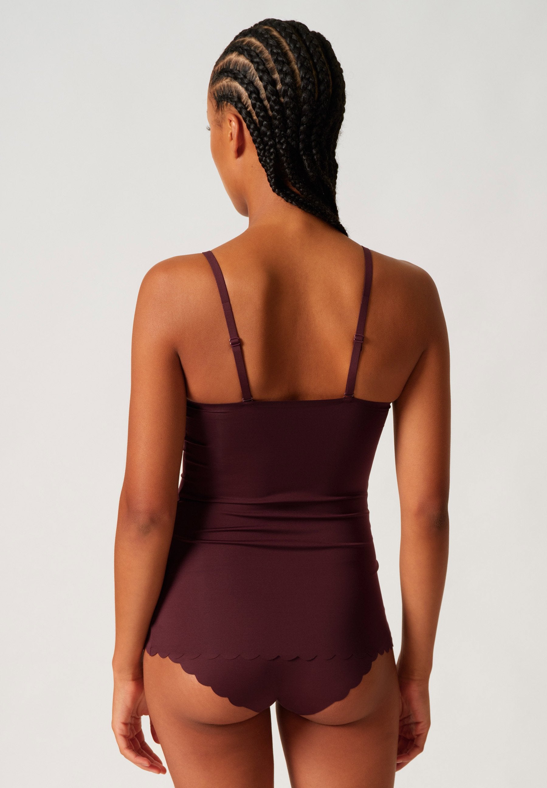 Skiny Damen Spaghettishirt herausn. Pads Sensation (Winetasting)