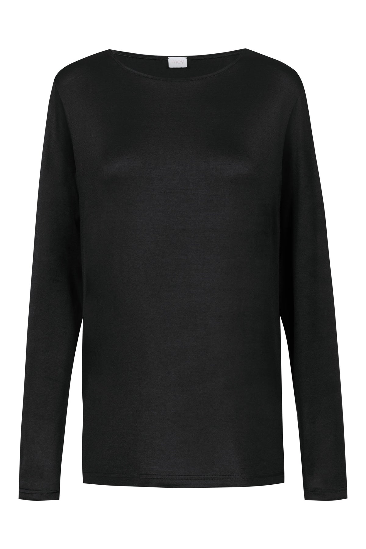 T-Shirt langarm (Schwarz)