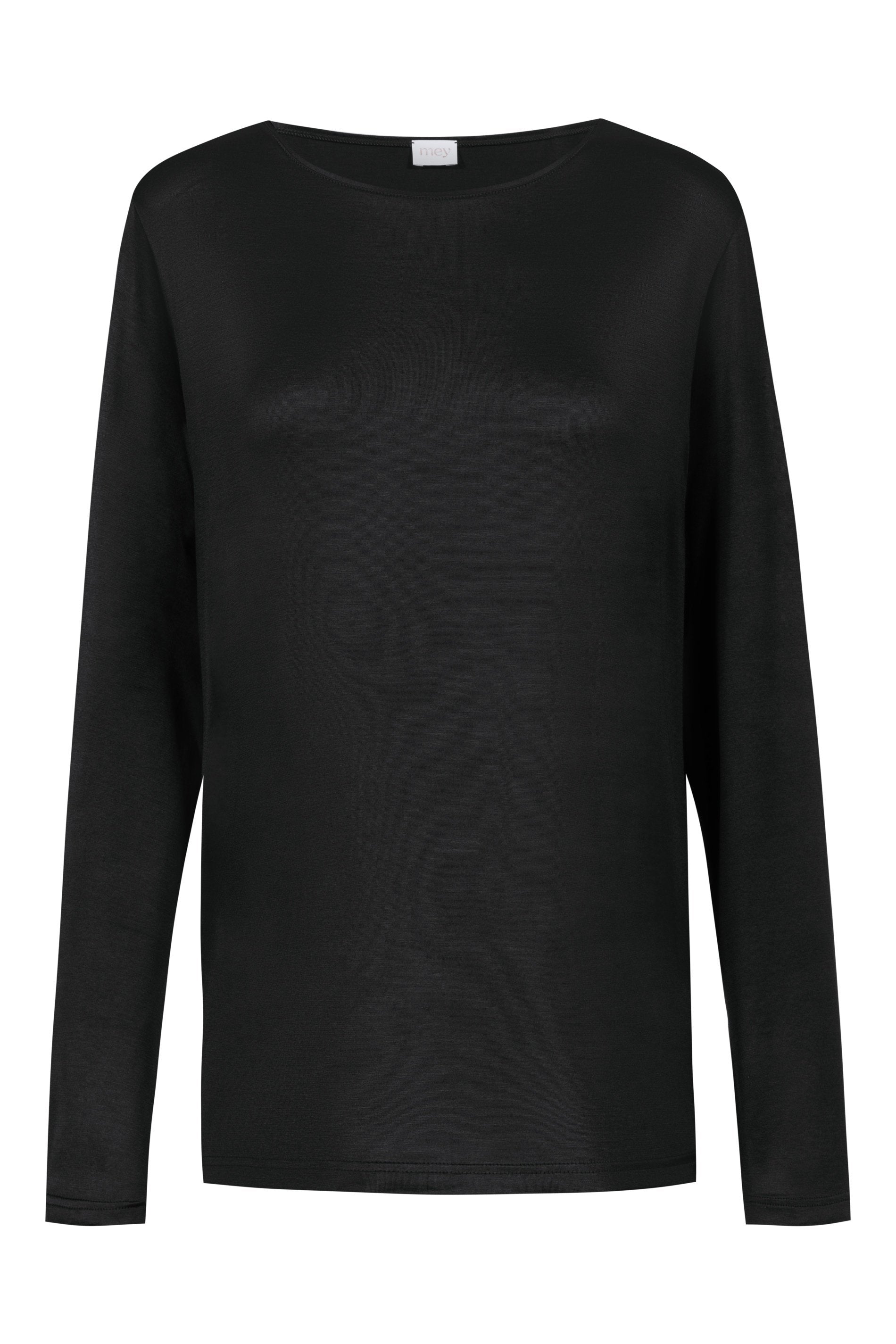 T-Shirt langarm (Schwarz)