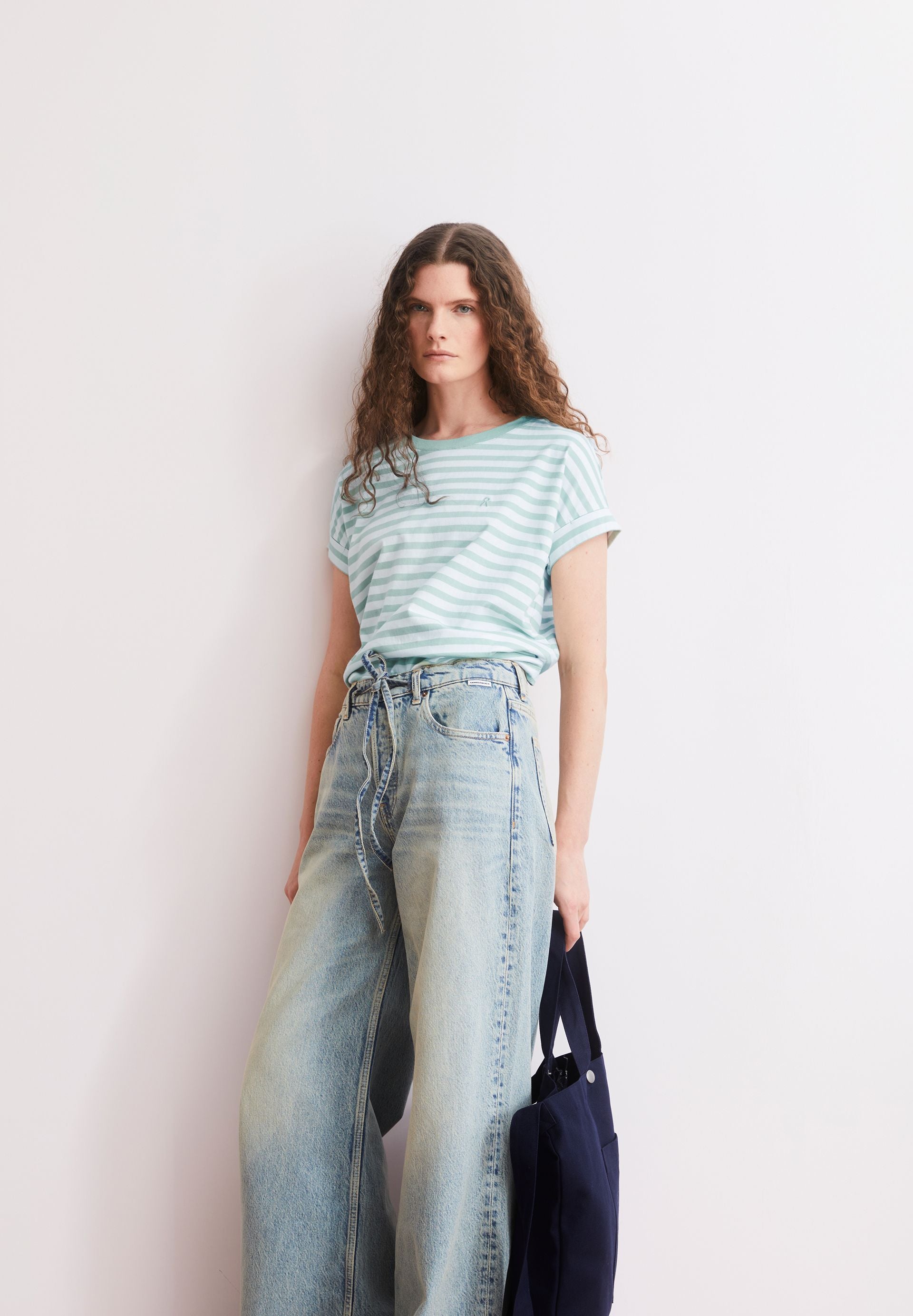 Idaara Stripe T-shirt (White-foam)