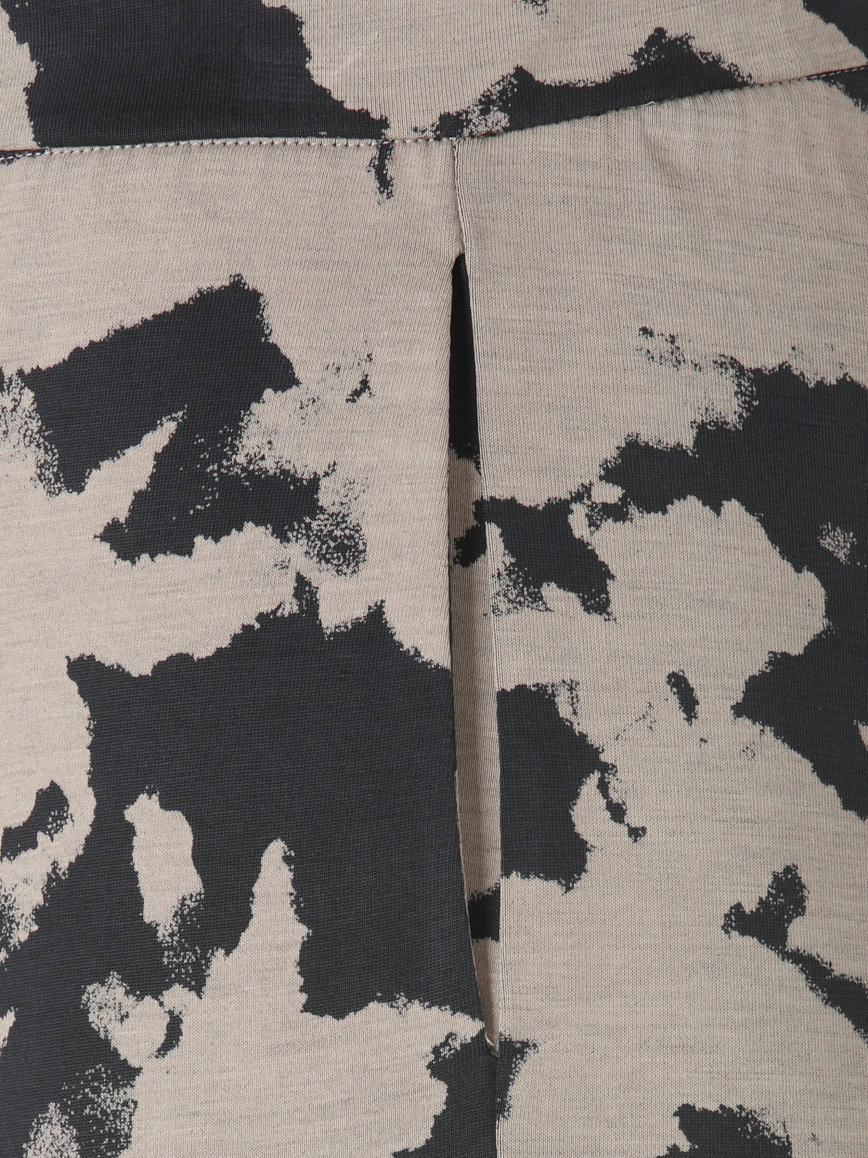 Hose lang Druck (Black Multicolor)