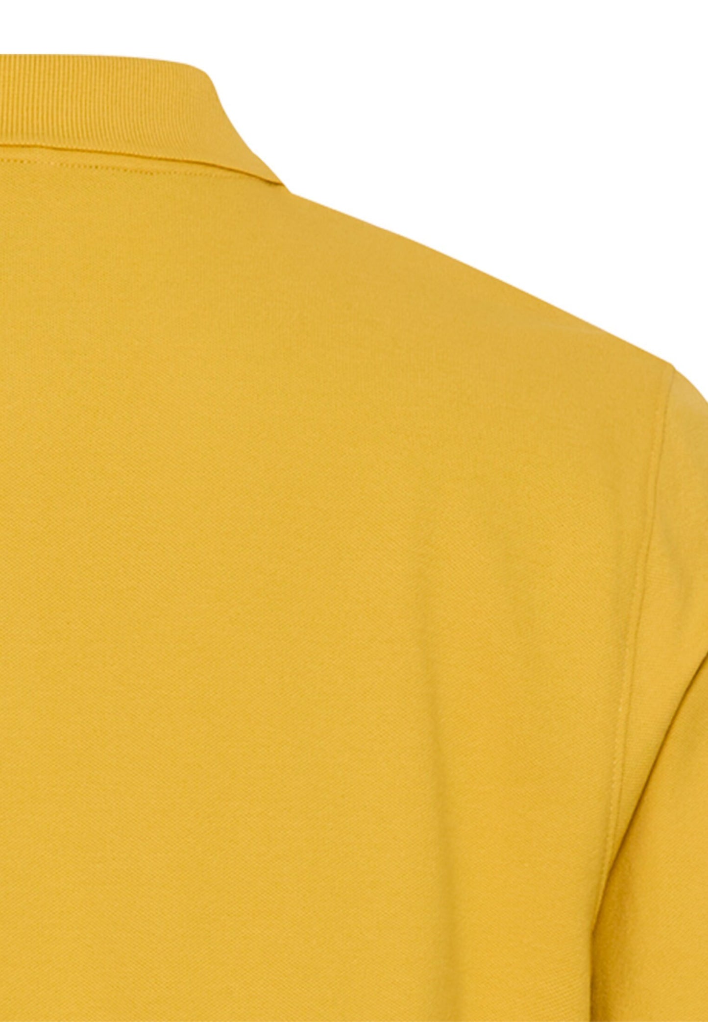Poloshirt mit Kontrastdetails (Sun Yellow)