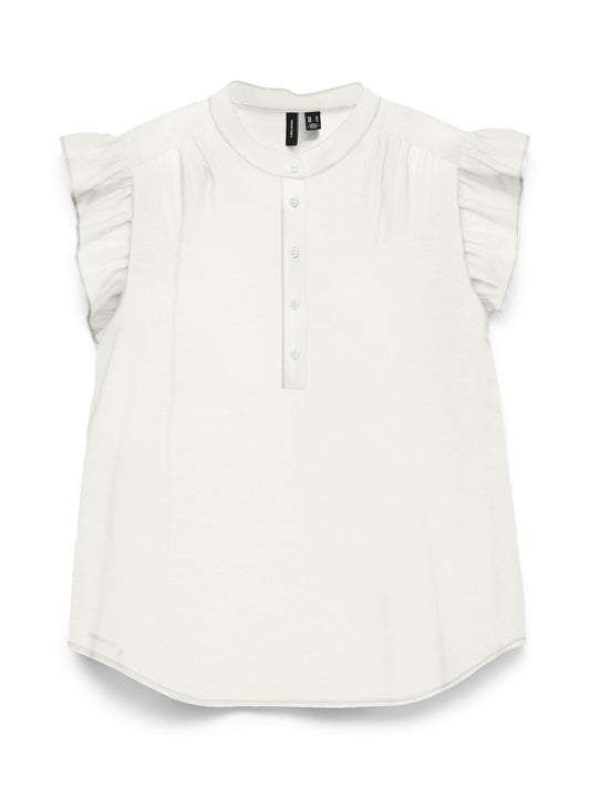 Vmselma Ss Frill Top (Snow White)