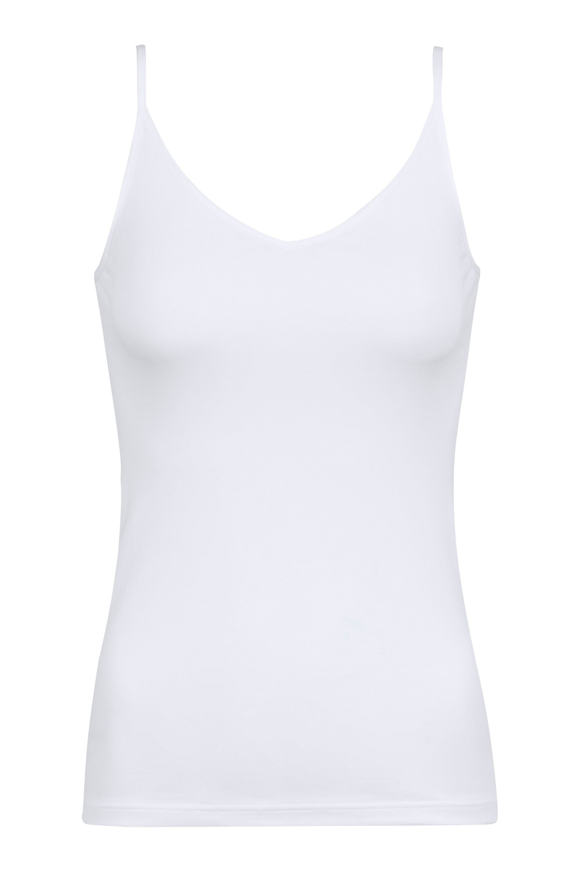 Spaghetti Top (Doppelpack) (Weiss)